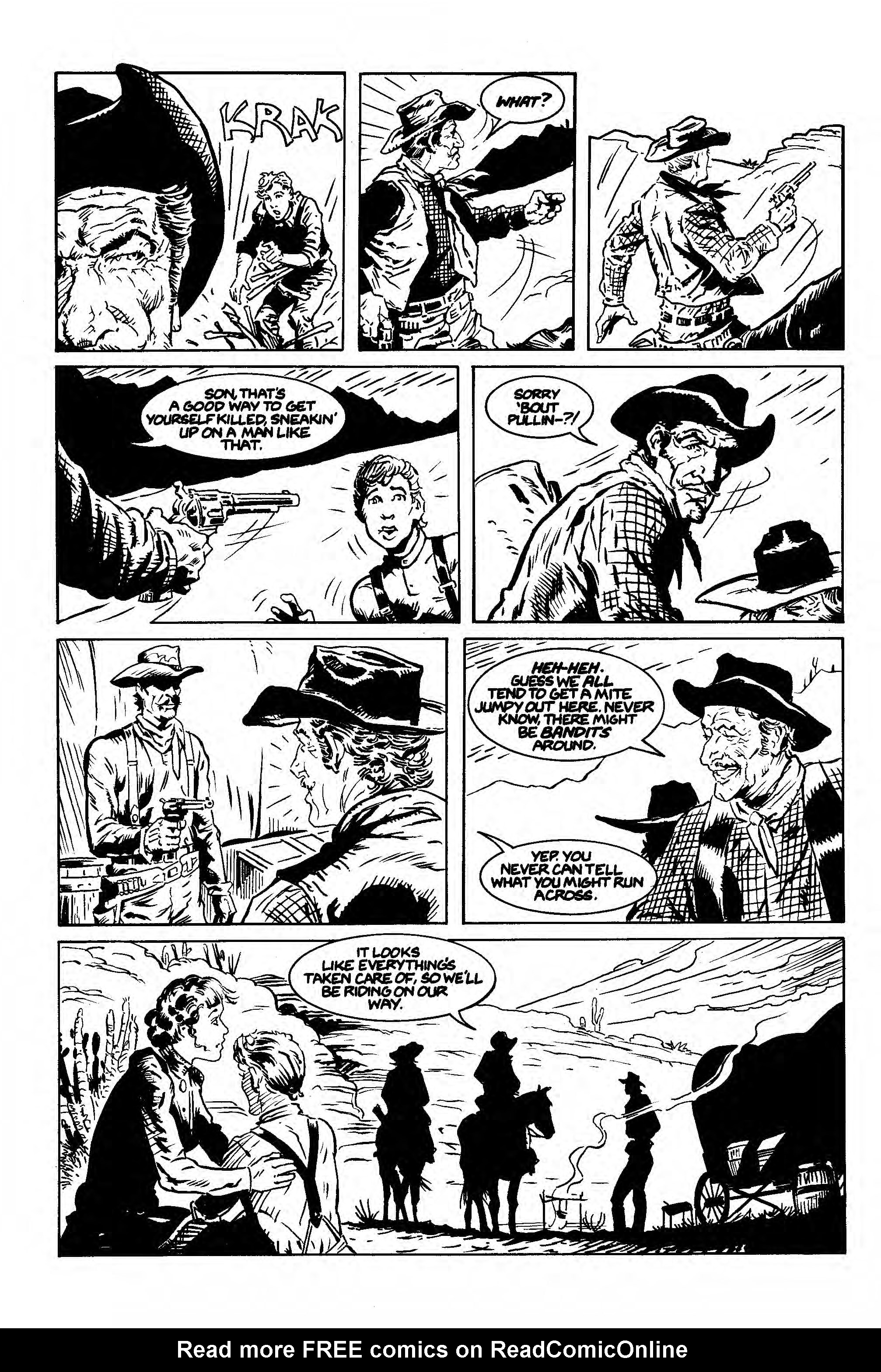 Read online Bounty and Navarro: Tales of the Old West comic -  Issue # TPB - 14