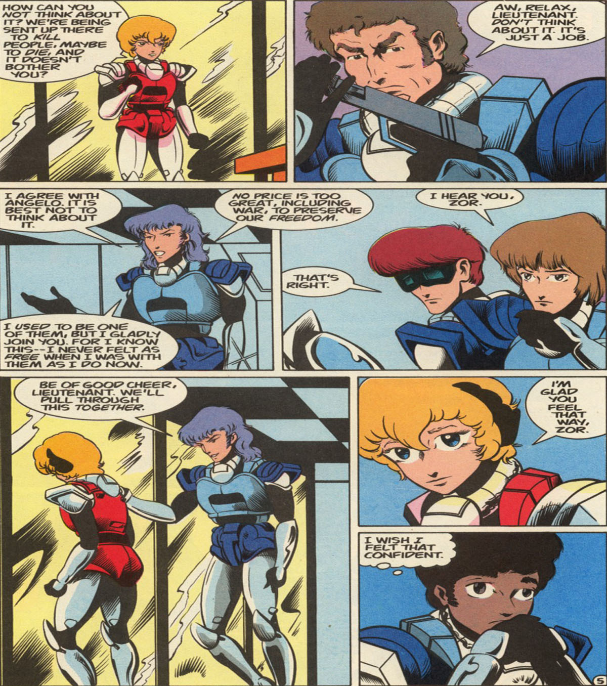 Read online Robotech Masters comic -  Issue #17 - 7