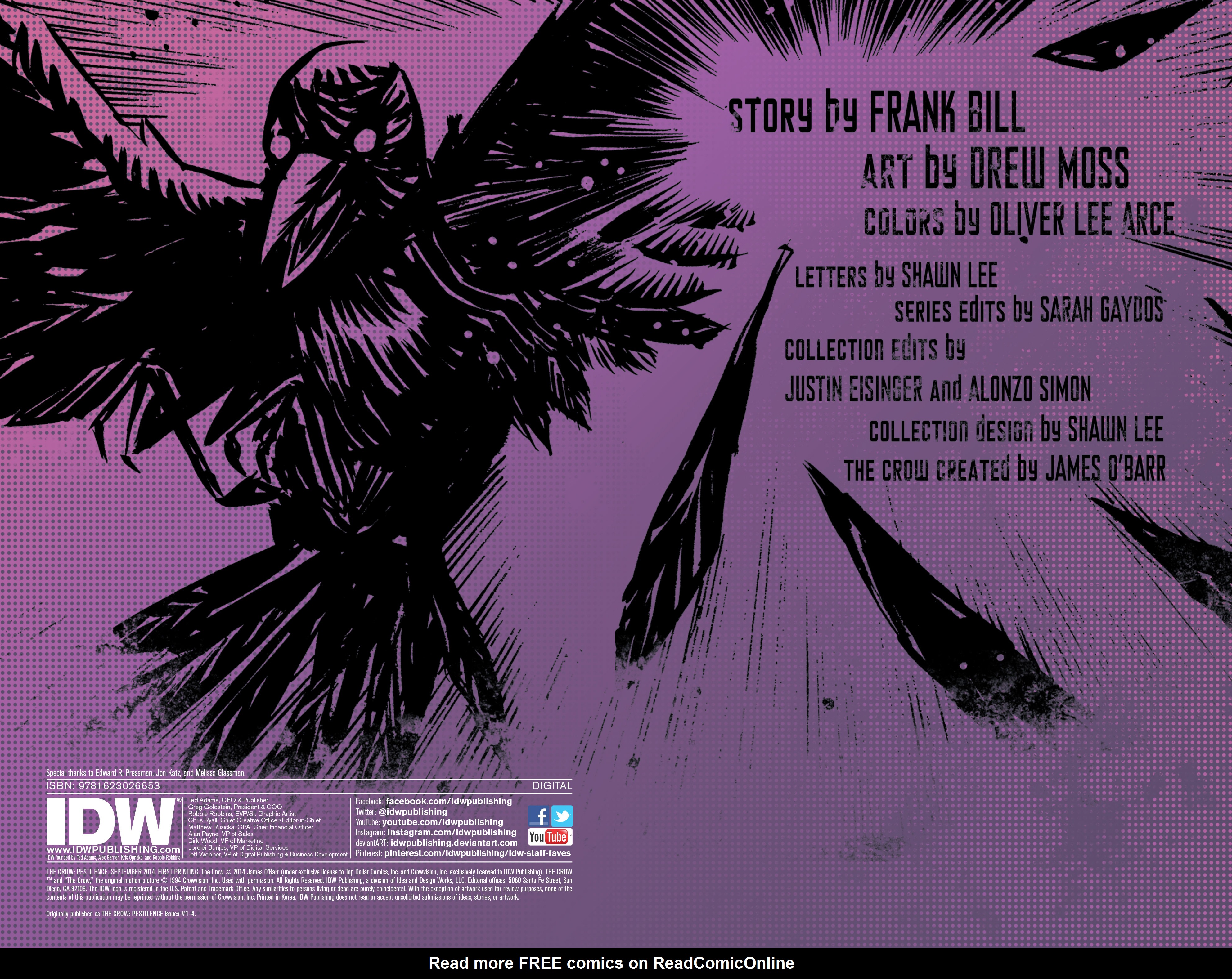 Read online The Crow: Pestilence comic -  Issue # _TPB - 3