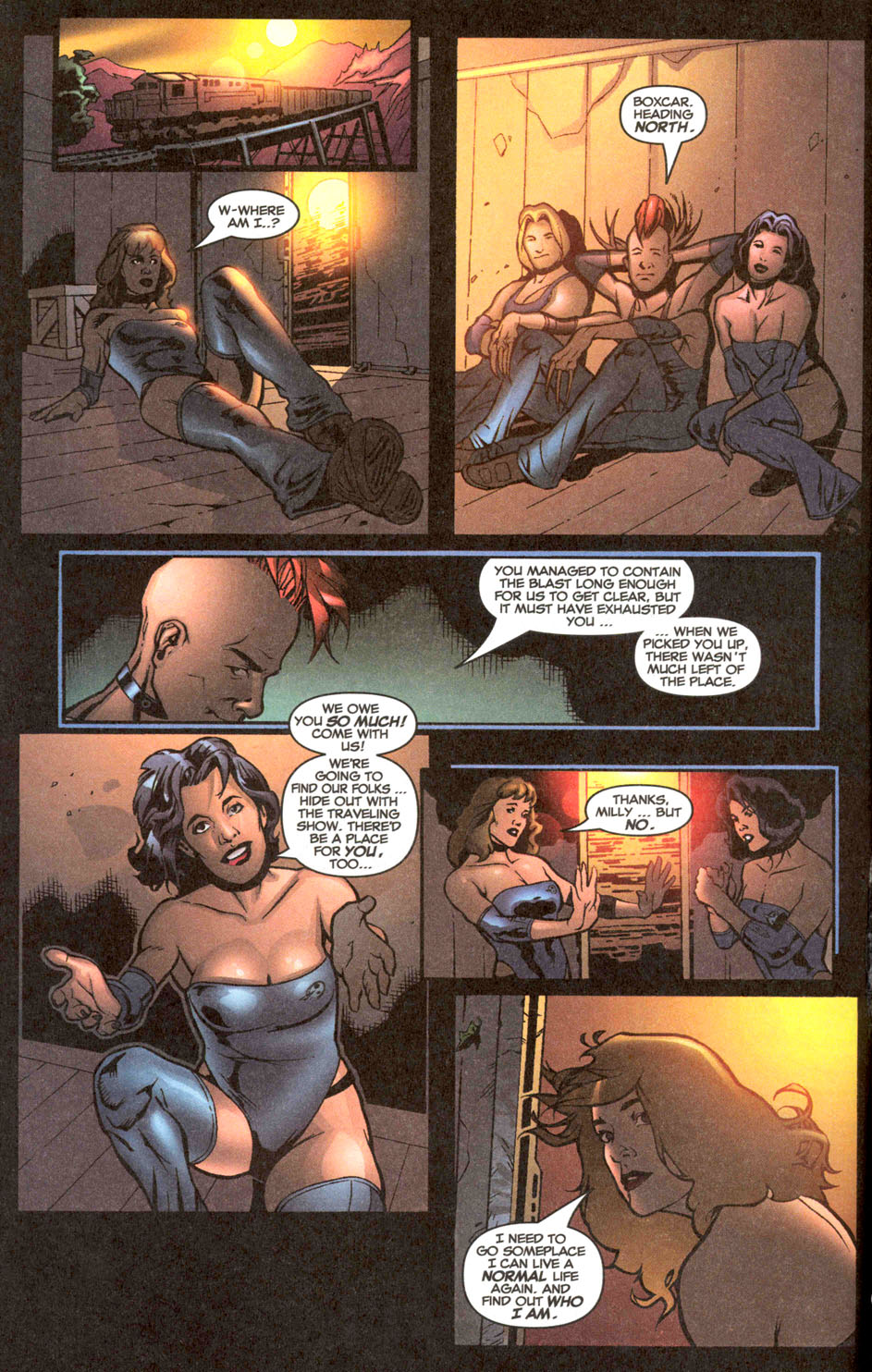 Read online X-Men Movie Prequel: Rogue comic -  Issue # Full - 47