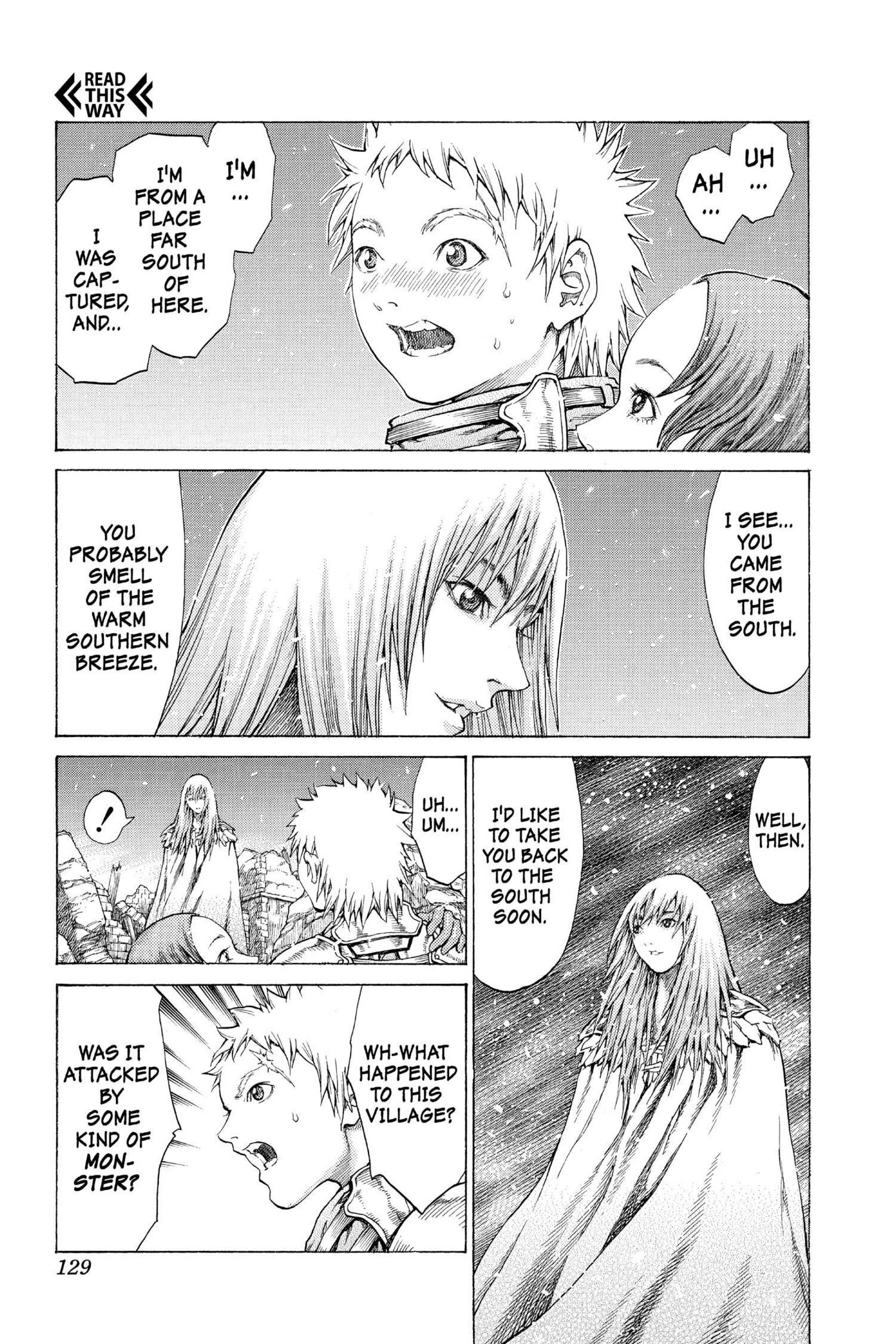 Read online Claymore comic -  Issue #10 - 121
