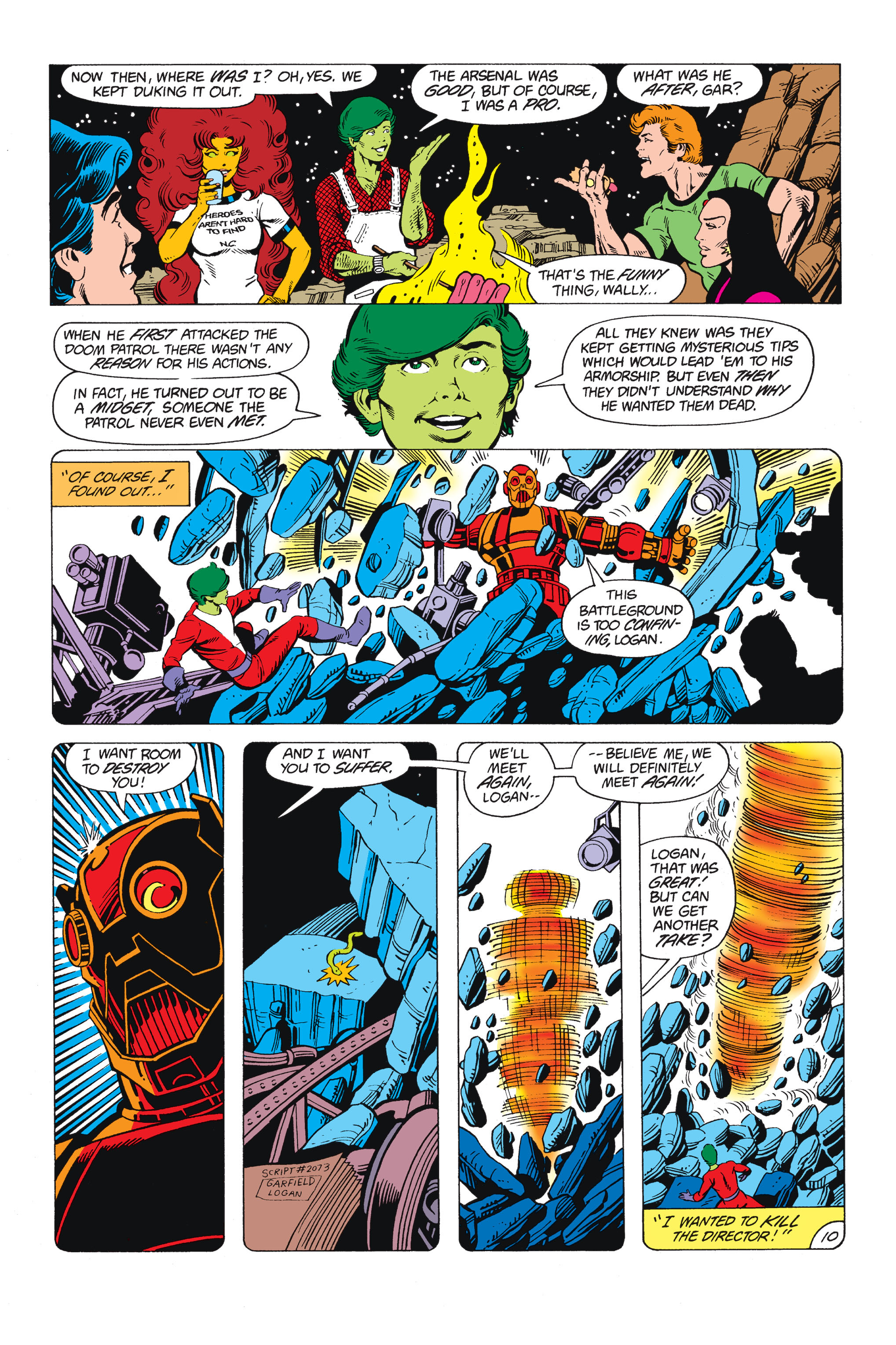 Read online Tales of the New Teen Titans comic -  Issue #3 - 10