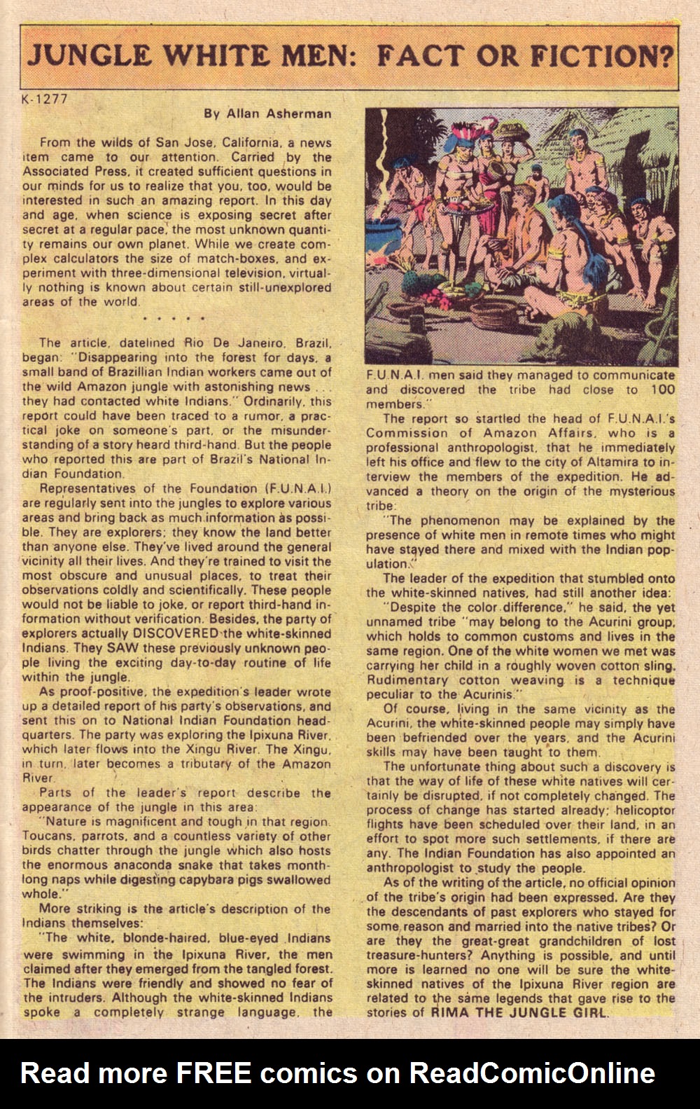 Read online Rima, The Jungle Girl comic -  Issue #7 - 32