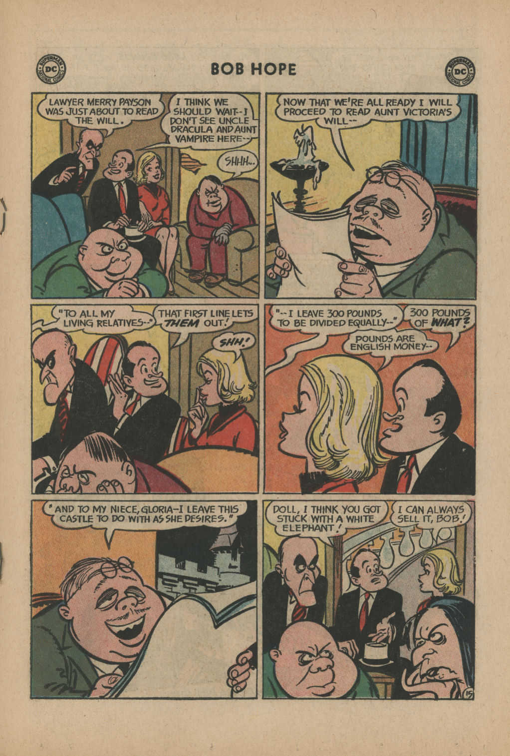 Read online The Adventures of Bob Hope comic -  Issue #87 - 19