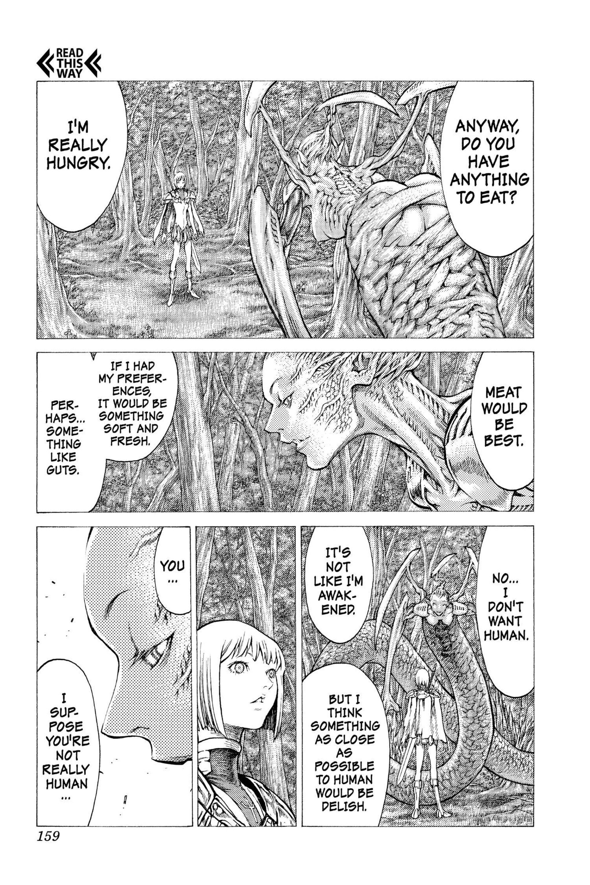 Read online Claymore comic -  Issue #7 - 147