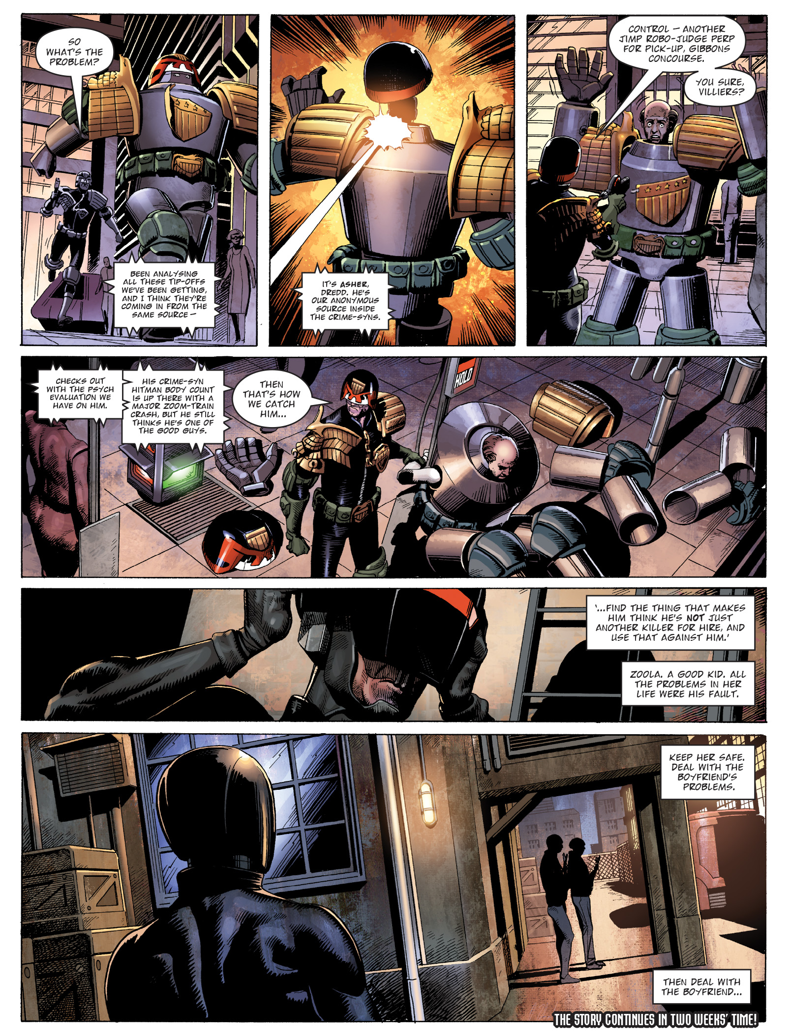 Read online 2000 AD comic -  Issue #2345 - 8