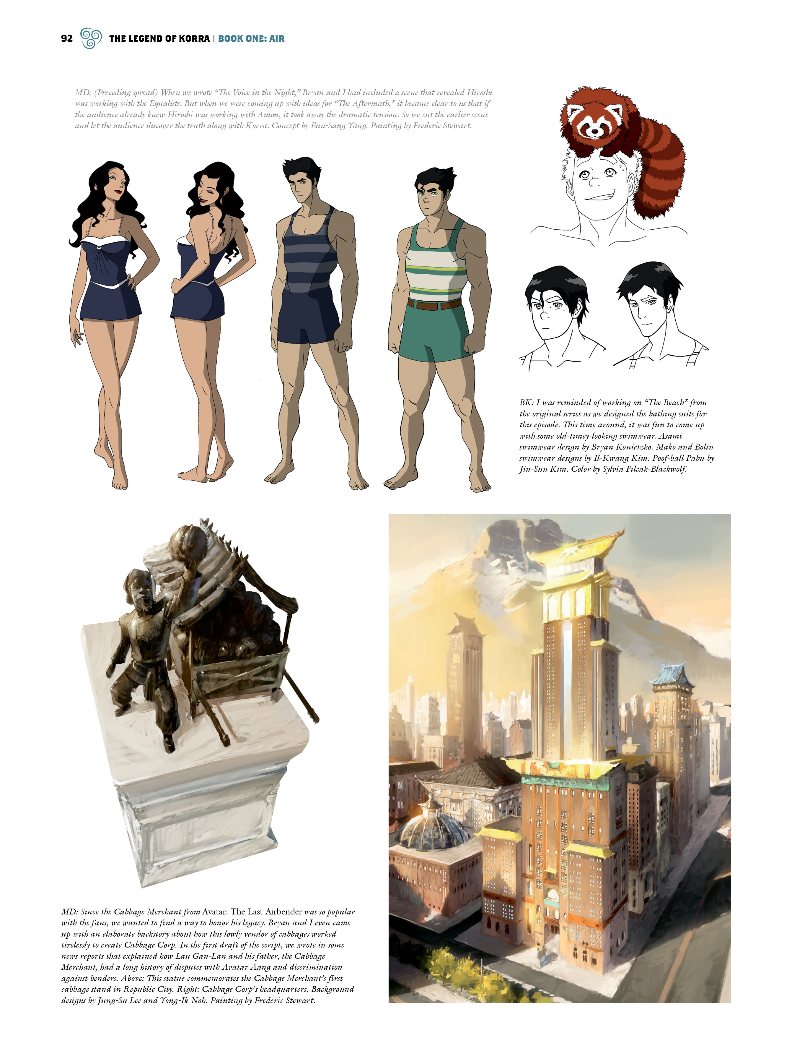 Read online The Legend of Korra: The Art of the Animated Series comic -  Issue # TPB 1 - 84