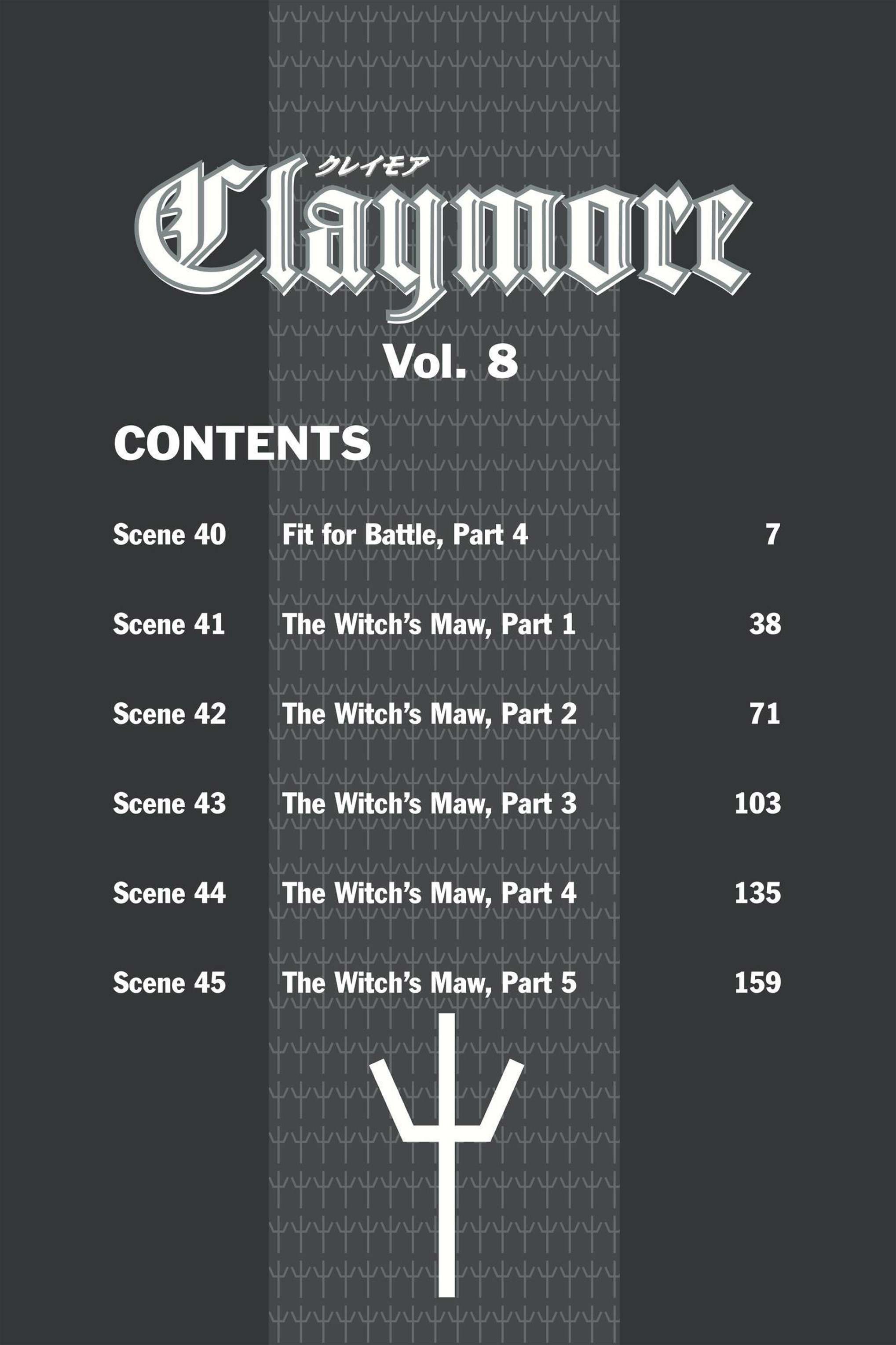 Read online Claymore comic -  Issue #8 - 6