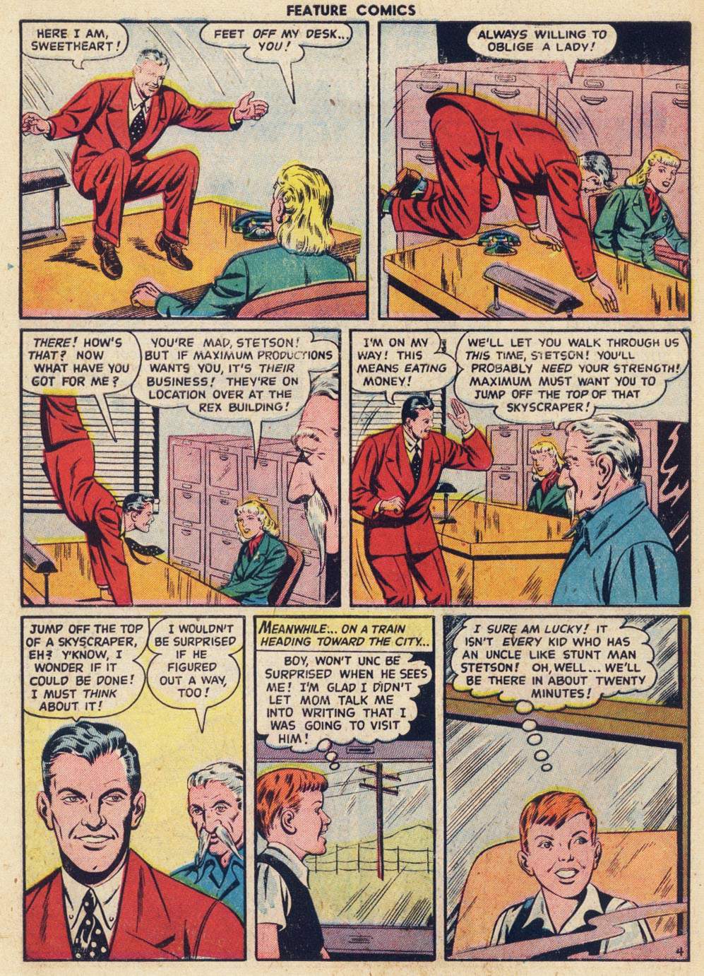 Read online Feature Comics comic -  Issue #140 - 6