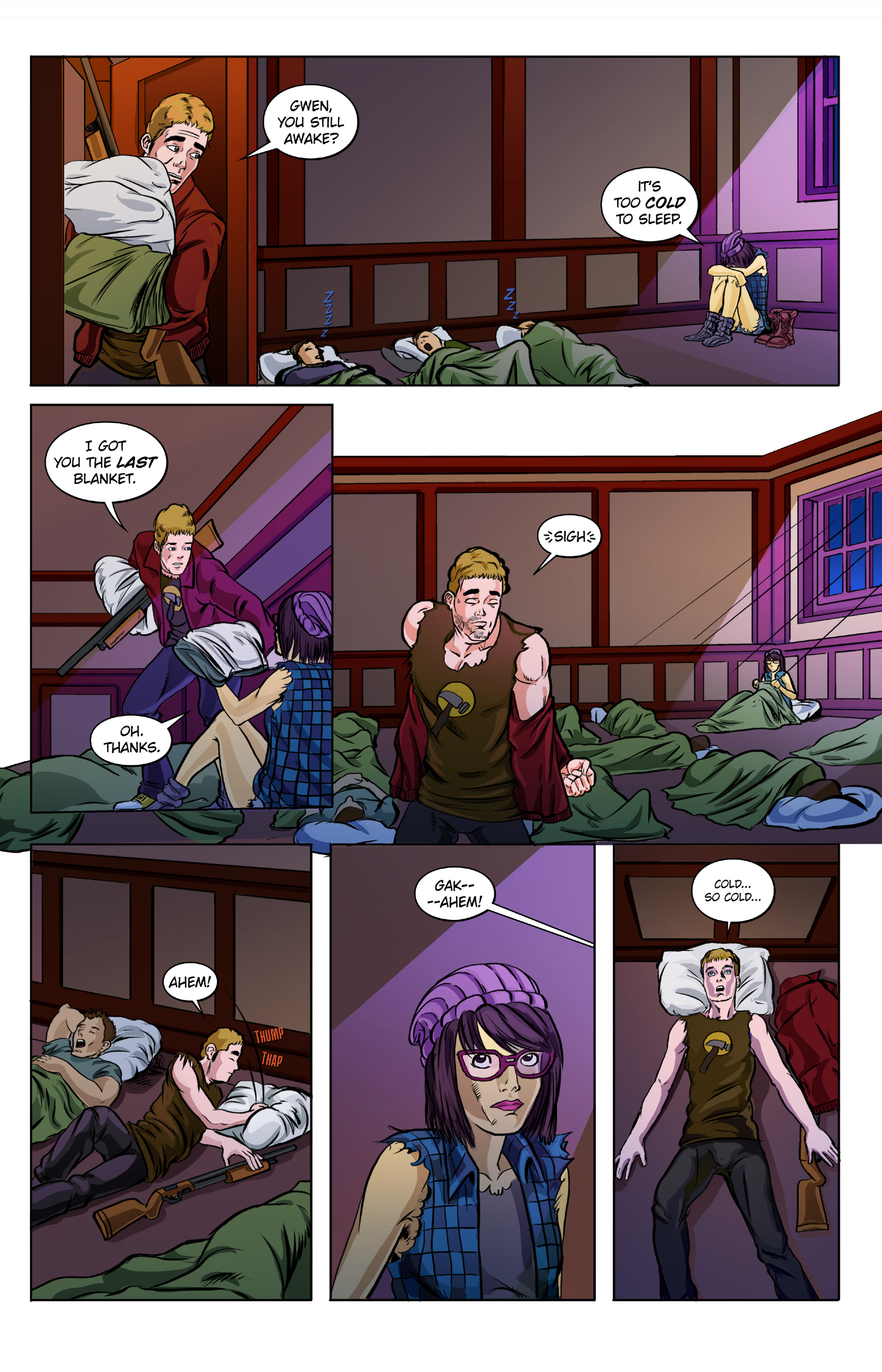 Read online Lesbian Zombies from Outer Space comic -  Issue #3 - 7