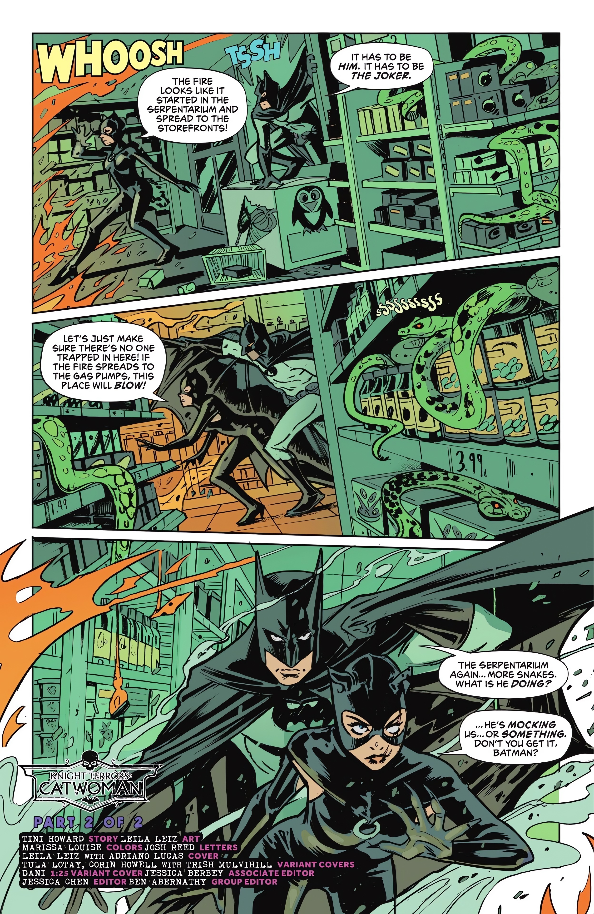 Read online Knight Terrors: Catwoman comic -  Issue #2 - 4
