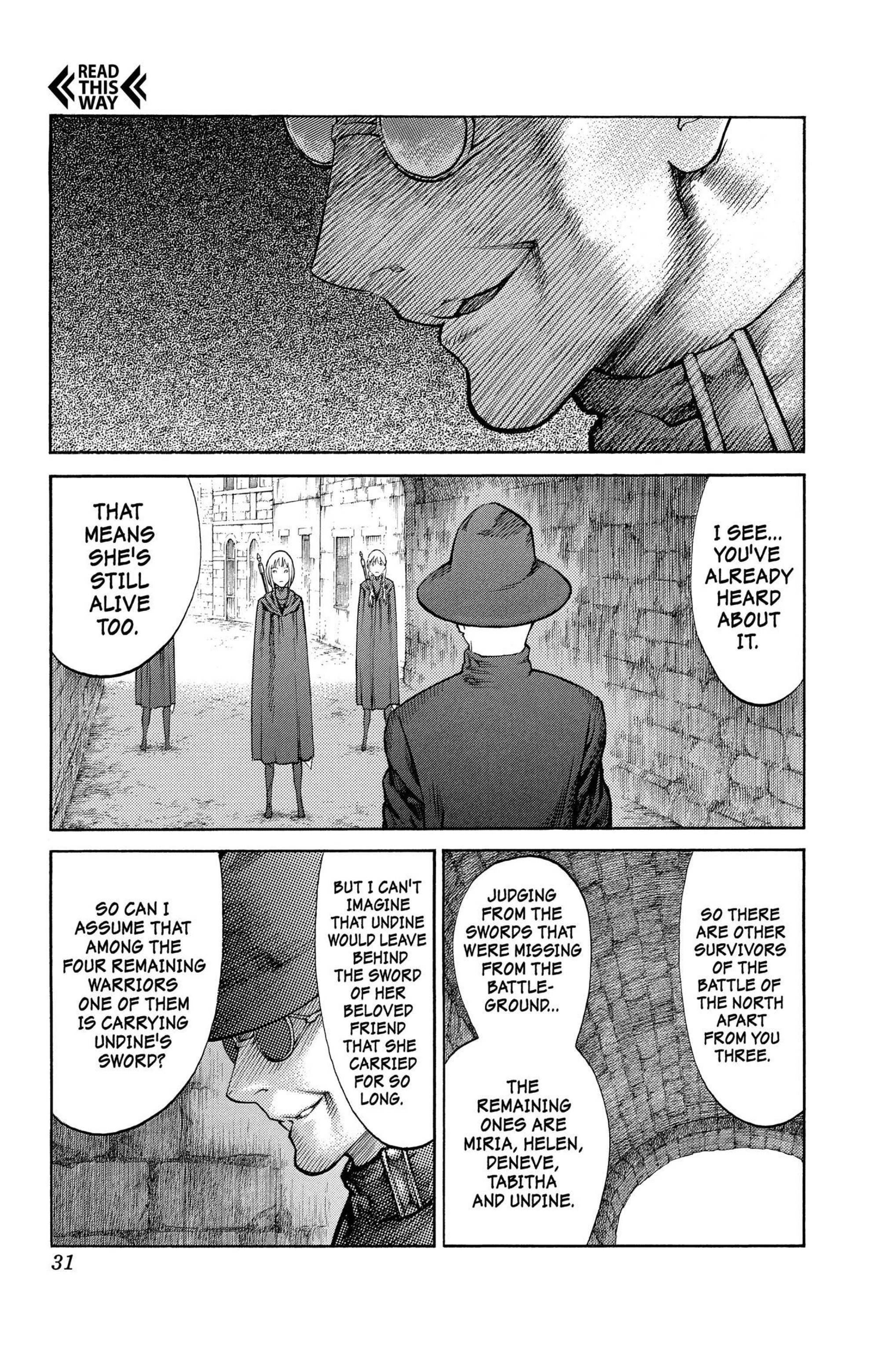 Read online Claymore comic -  Issue #16 - 30