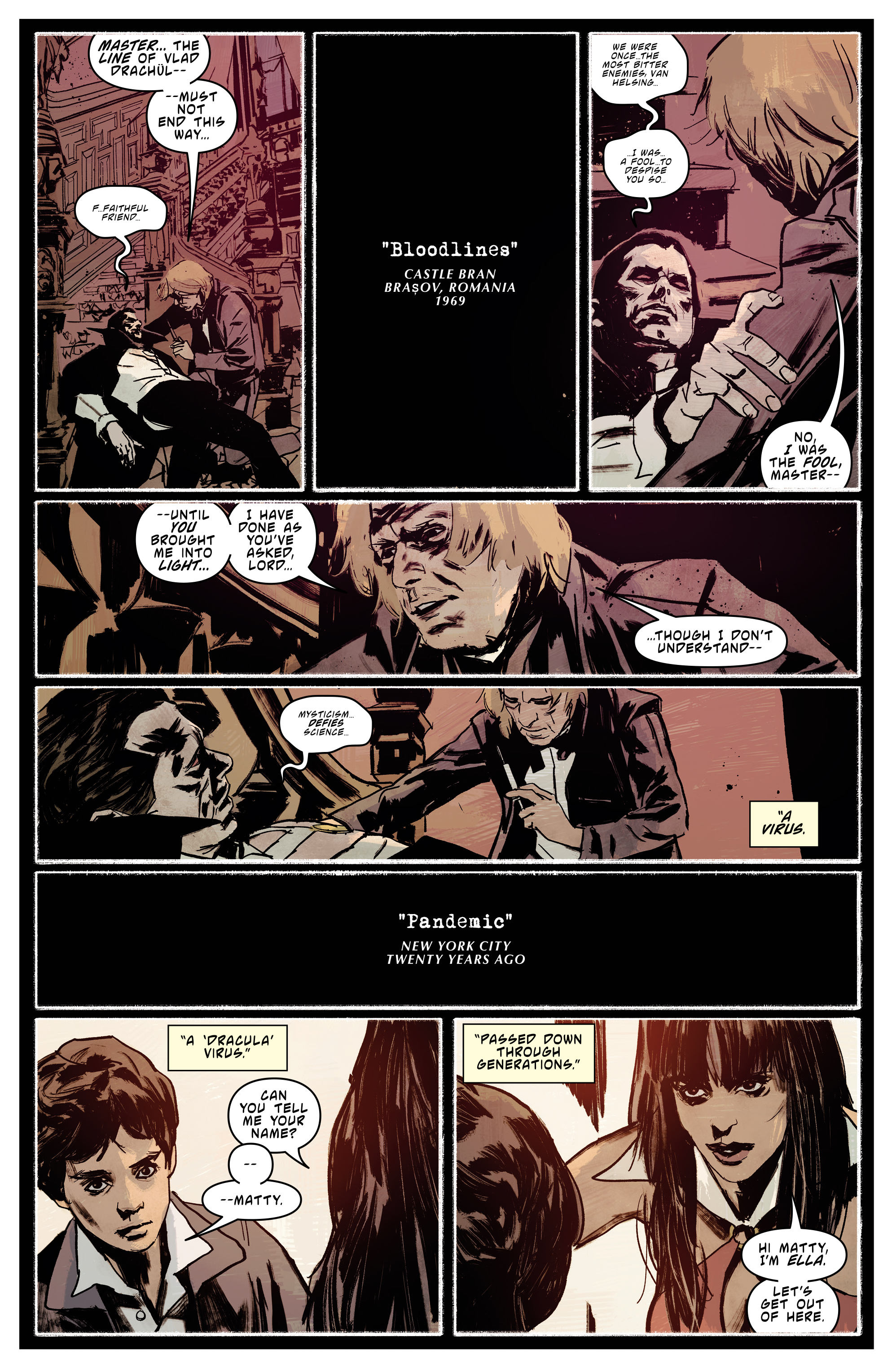 Read online Vampirella/Dracula: Rage comic -  Issue #1 - 14