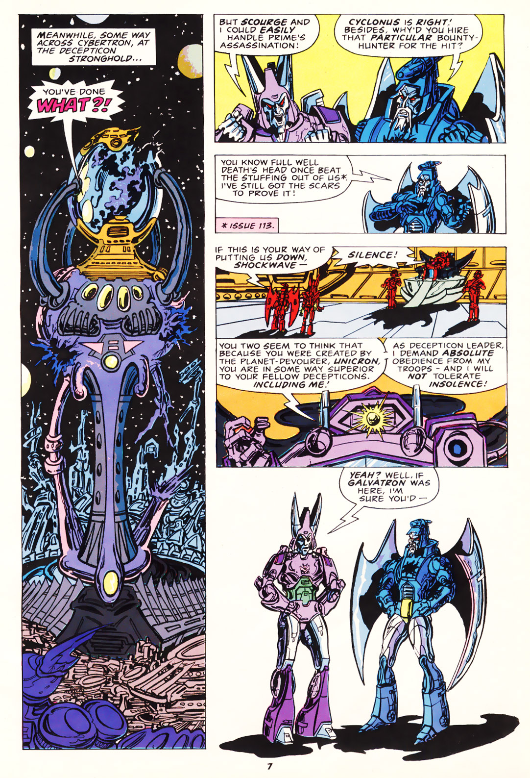 Read online The Transformers (UK) comic -  Issue #133 - 7