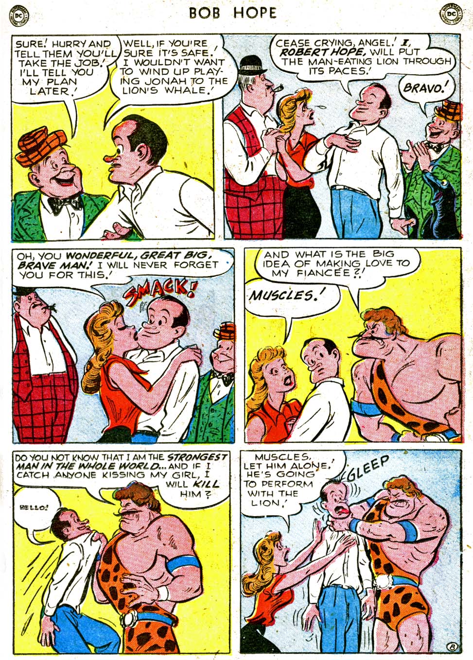 Read online The Adventures of Bob Hope comic -  Issue #7 - 23
