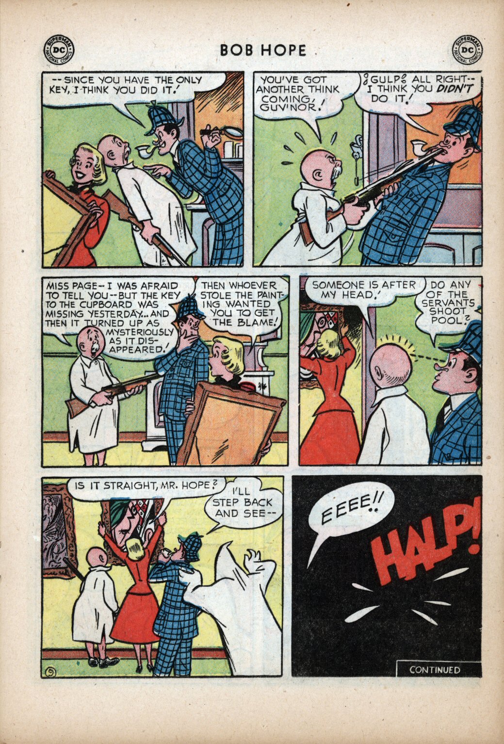 Read online The Adventures of Bob Hope comic -  Issue #15 - 21