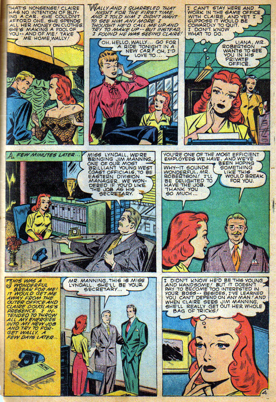 Read online Glamorous Romances comic -  Issue #48 - 21