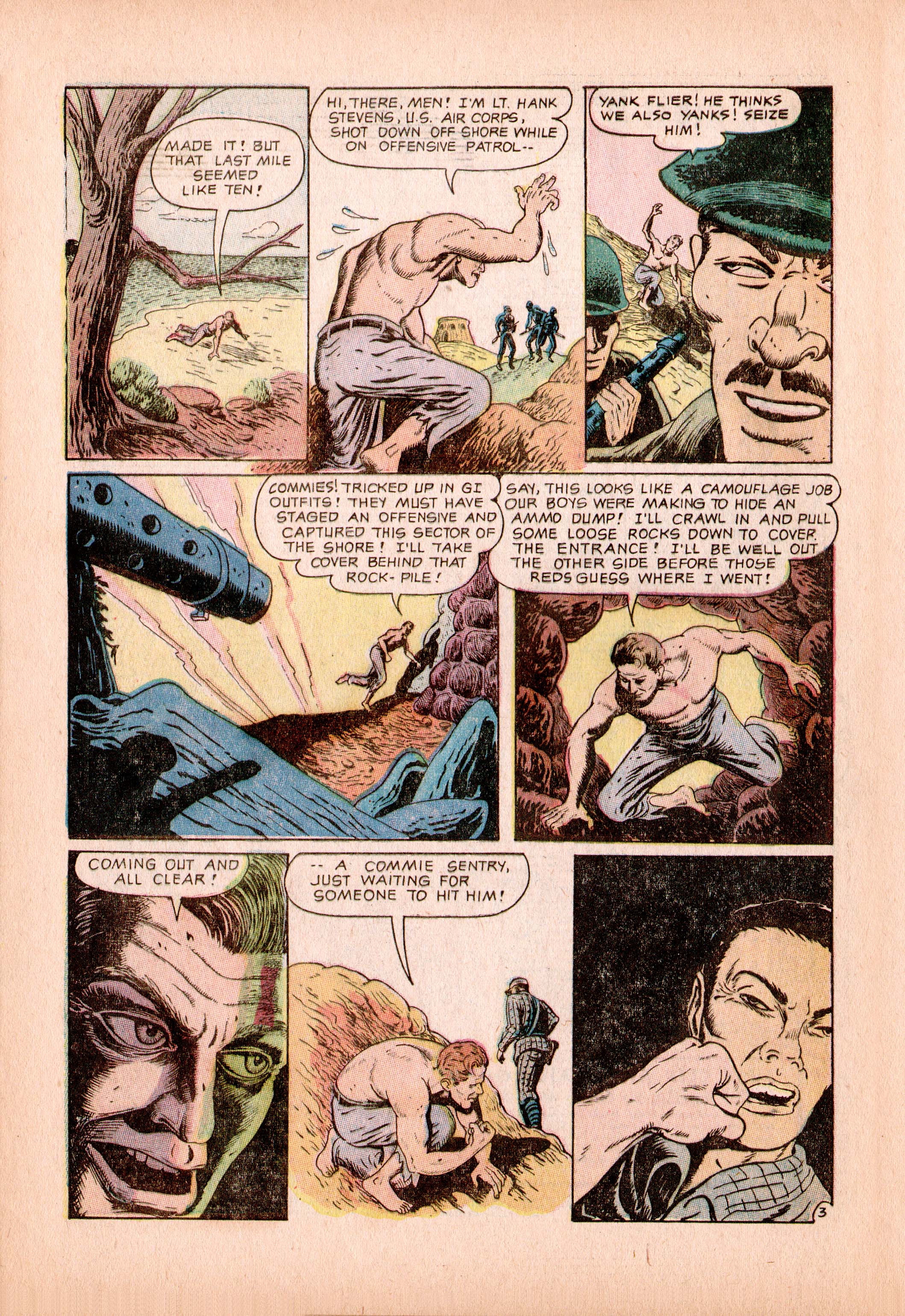 Read online Men in Action (1957) comic -  Issue #5 - 30