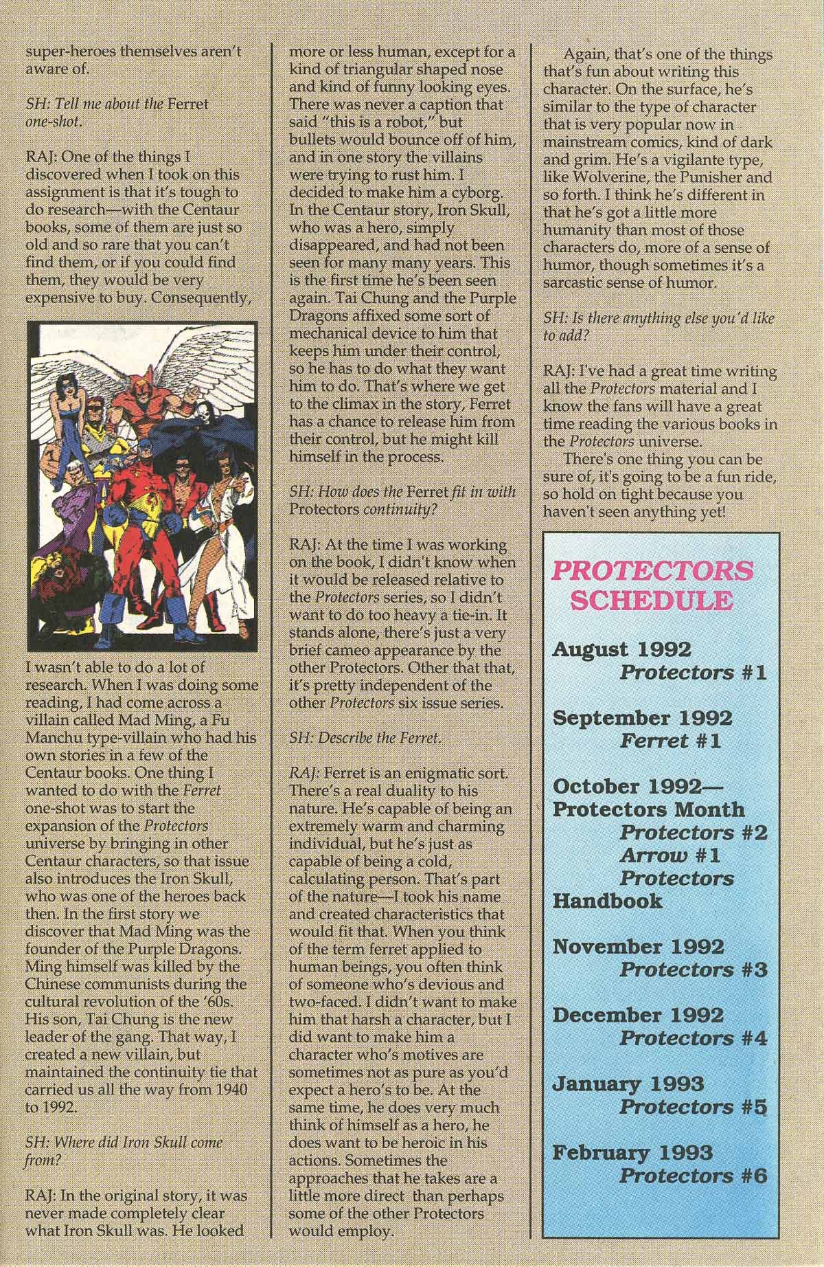 Read online The Protectors comic -  Issue #1 - 31