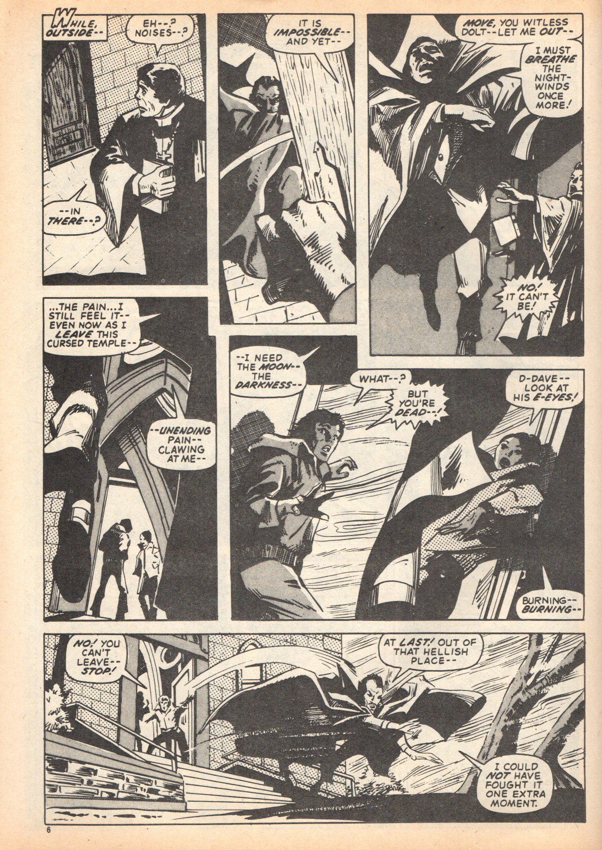 Read online Dracula Lives (1974) comic -  Issue #18 - 6
