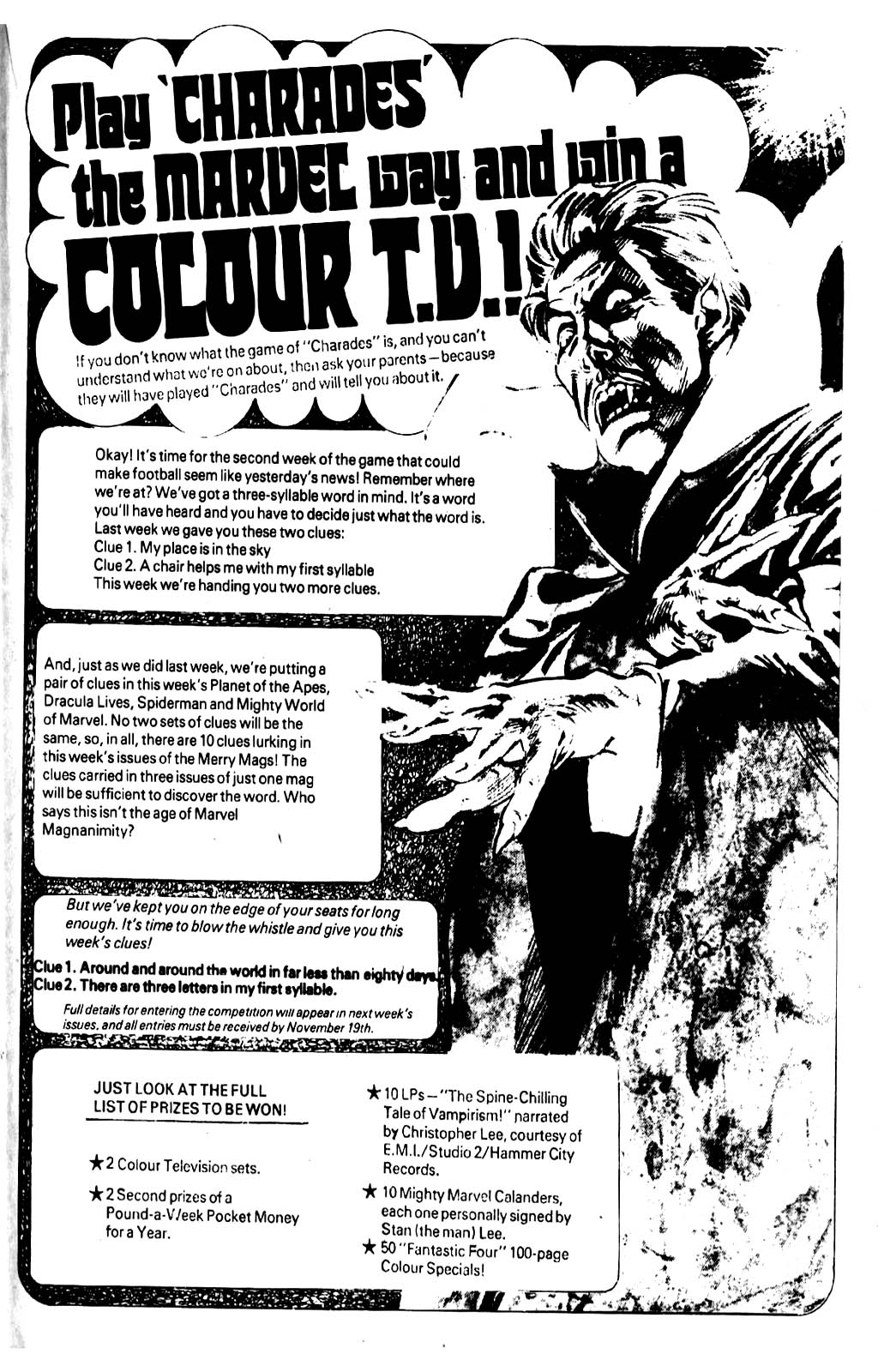 Read online Dracula Lives (1974) comic -  Issue #2 - 21