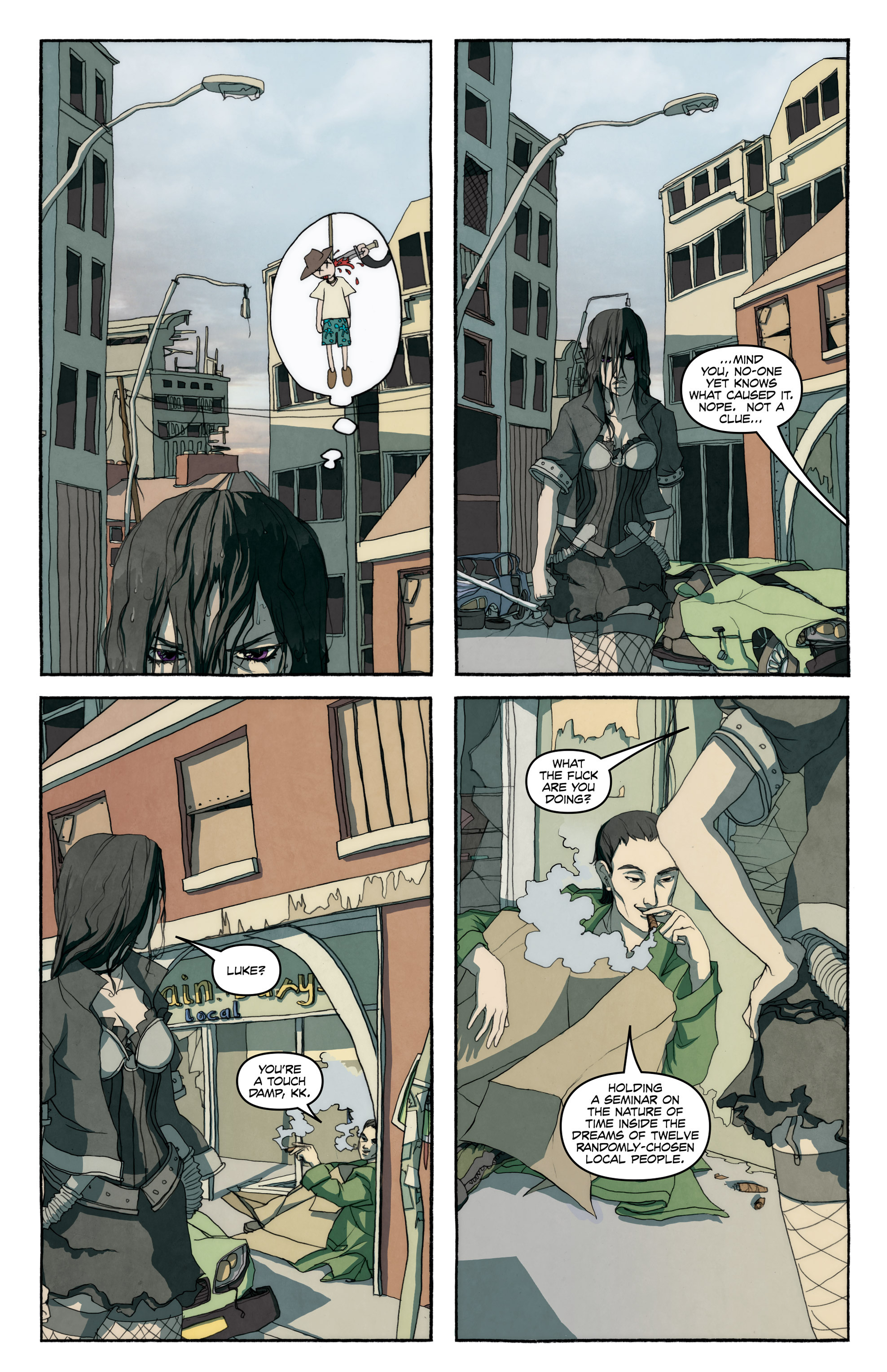 Read online FreakAngels comic -  Issue #1 - 23