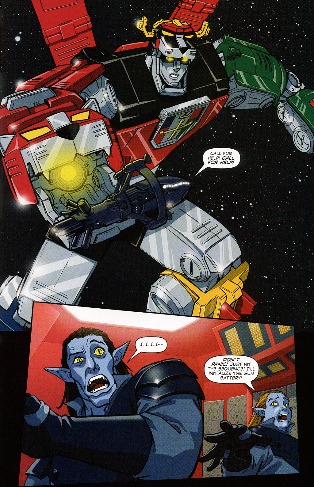 Read online Voltron: Defender of the Universe comic -  Issue #7 - 21