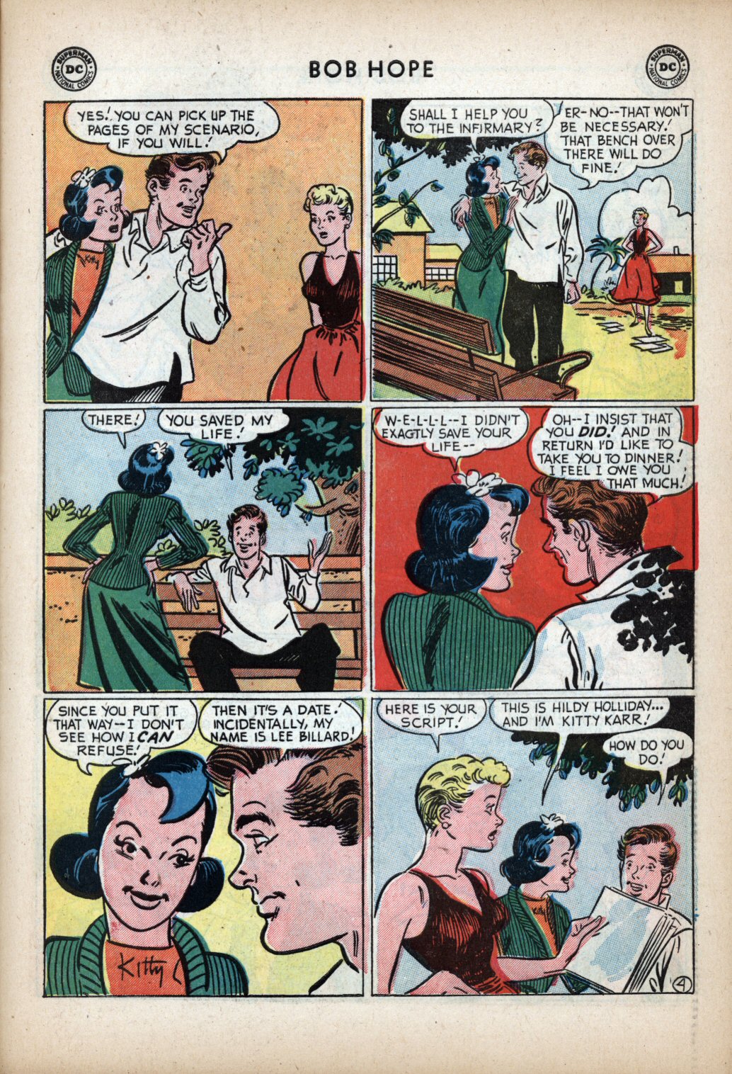 Read online The Adventures of Bob Hope comic -  Issue #16 - 33