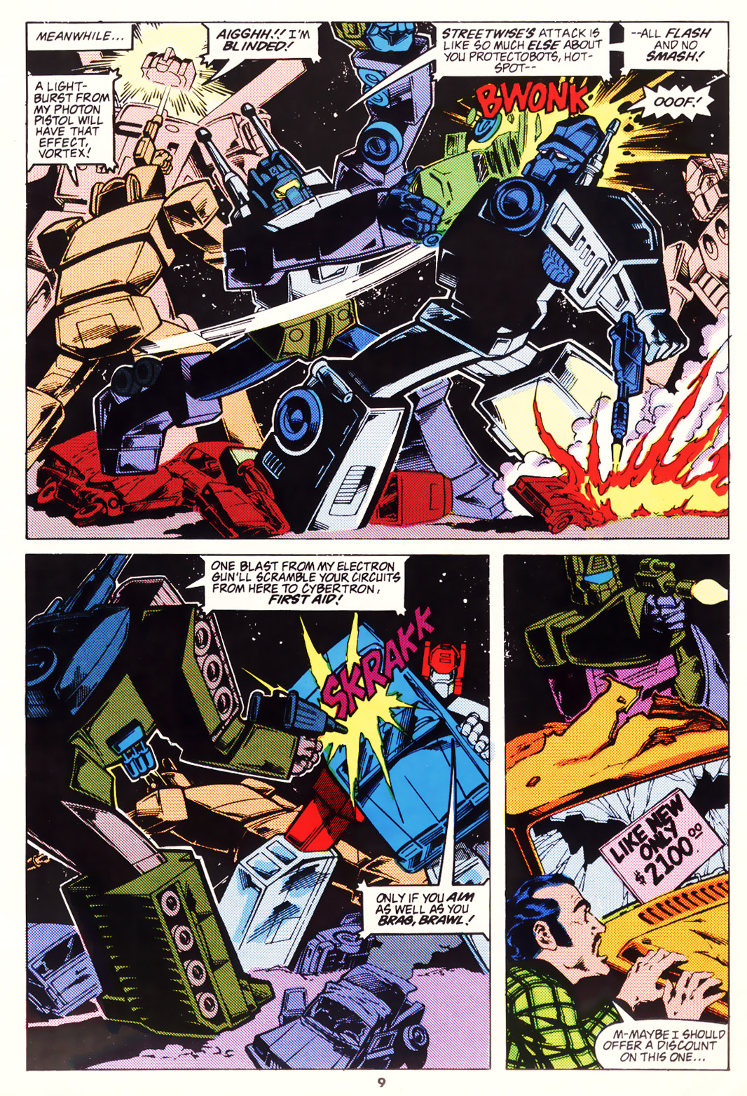 Read online The Transformers (UK) comic -  Issue #140 - 9
