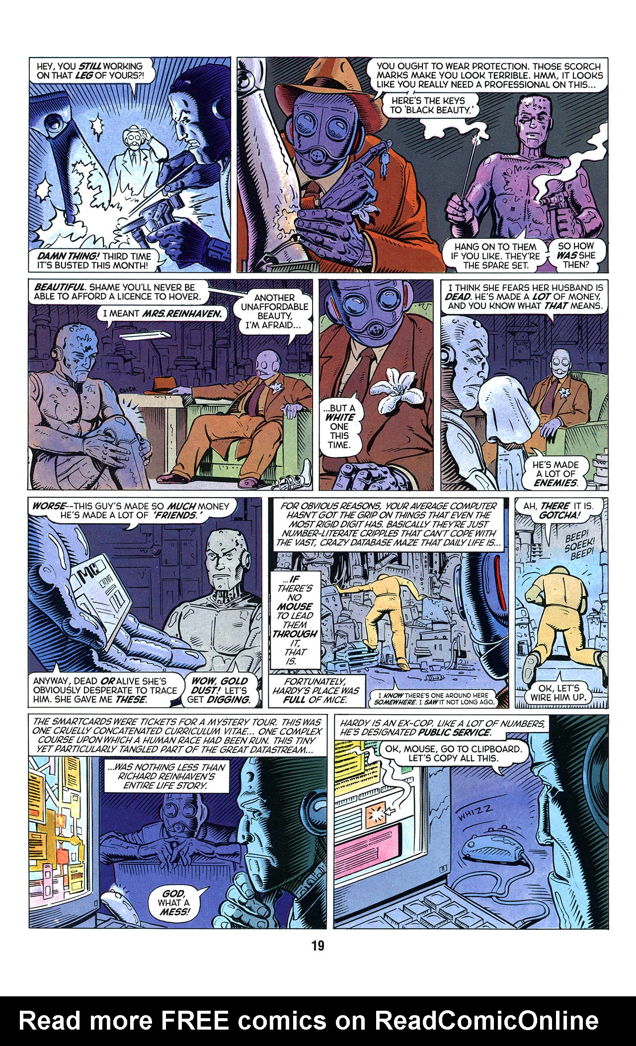 Read online The Blue Lily comic -  Issue #1 - 21