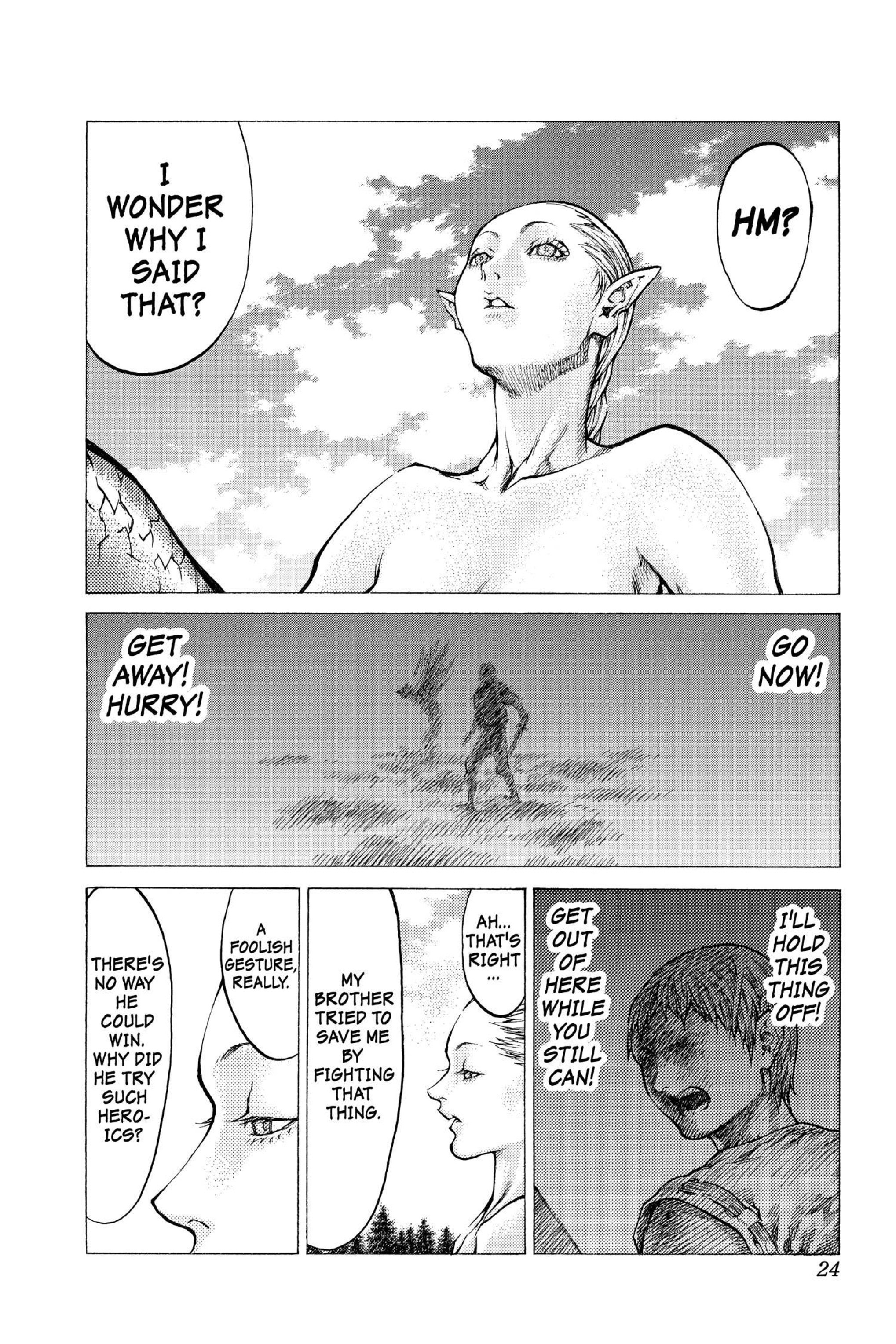 Read online Claymore comic -  Issue #8 - 23