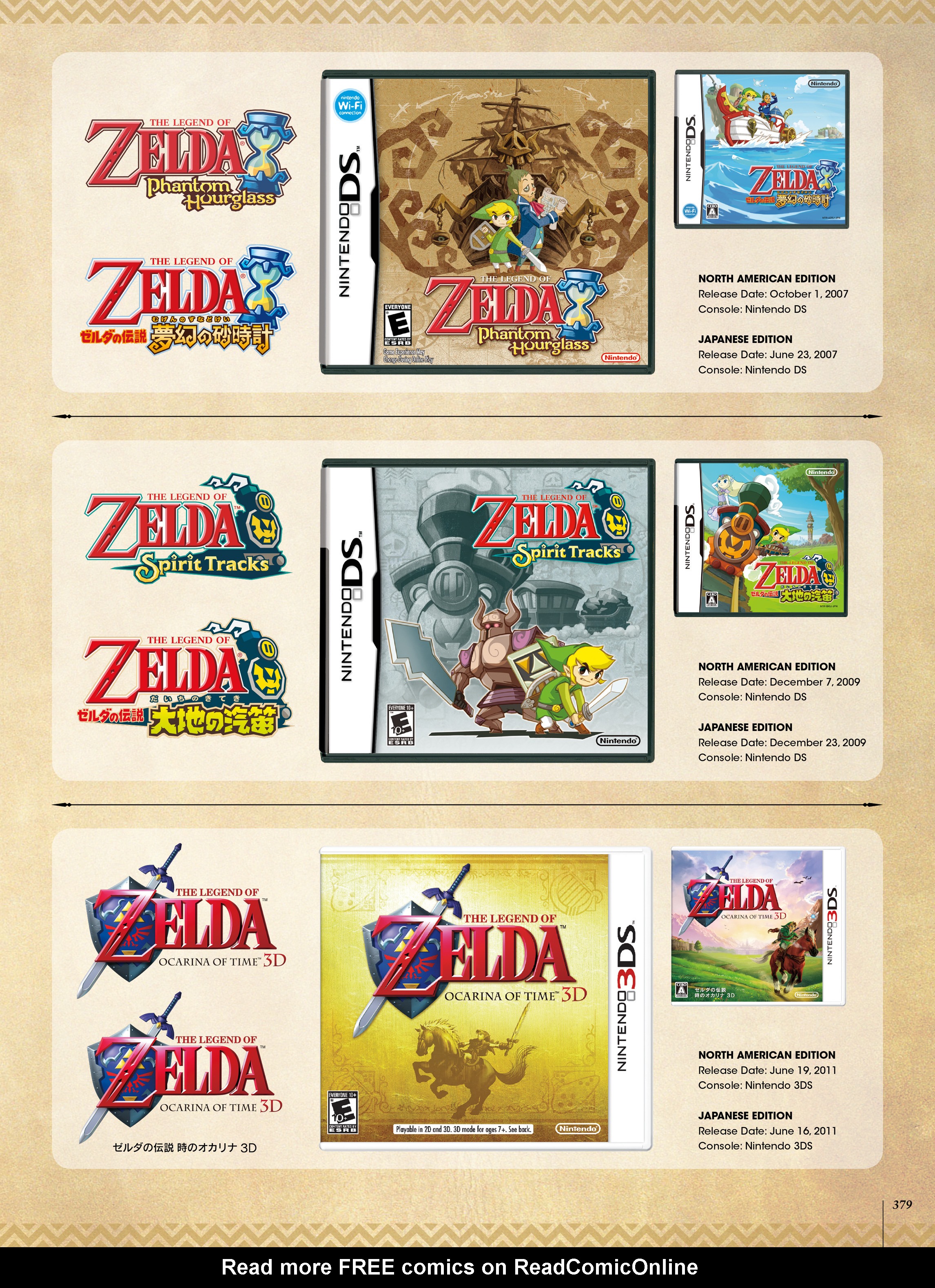 Read online The Legend of Zelda: Art & Artifacts comic -  Issue # TPB - 251