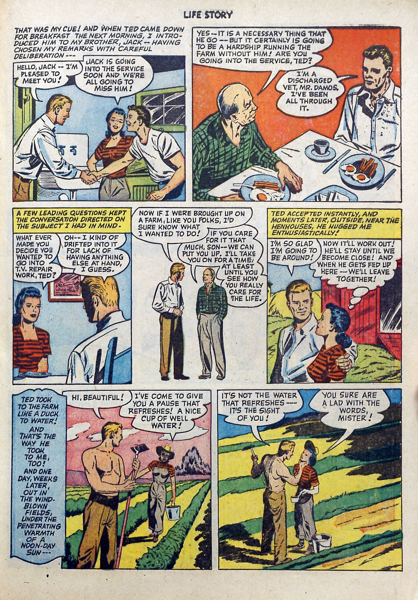 Read online Life Story comic -  Issue #34 - 17