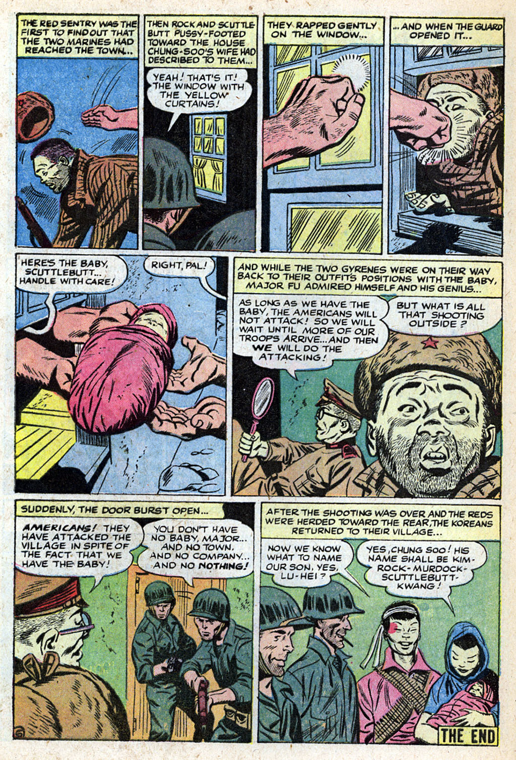 Read online Marines in Action comic -  Issue #8 - 32