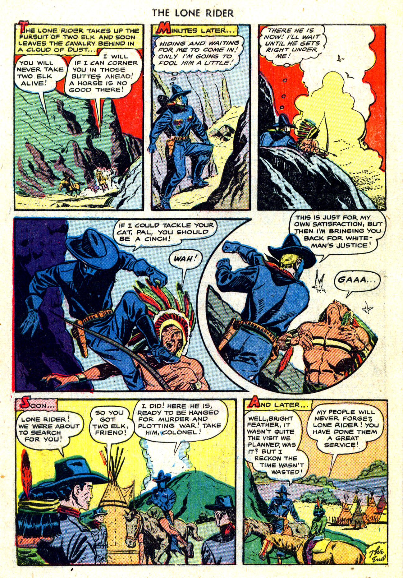 Read online The Lone Rider comic -  Issue #3 - 10