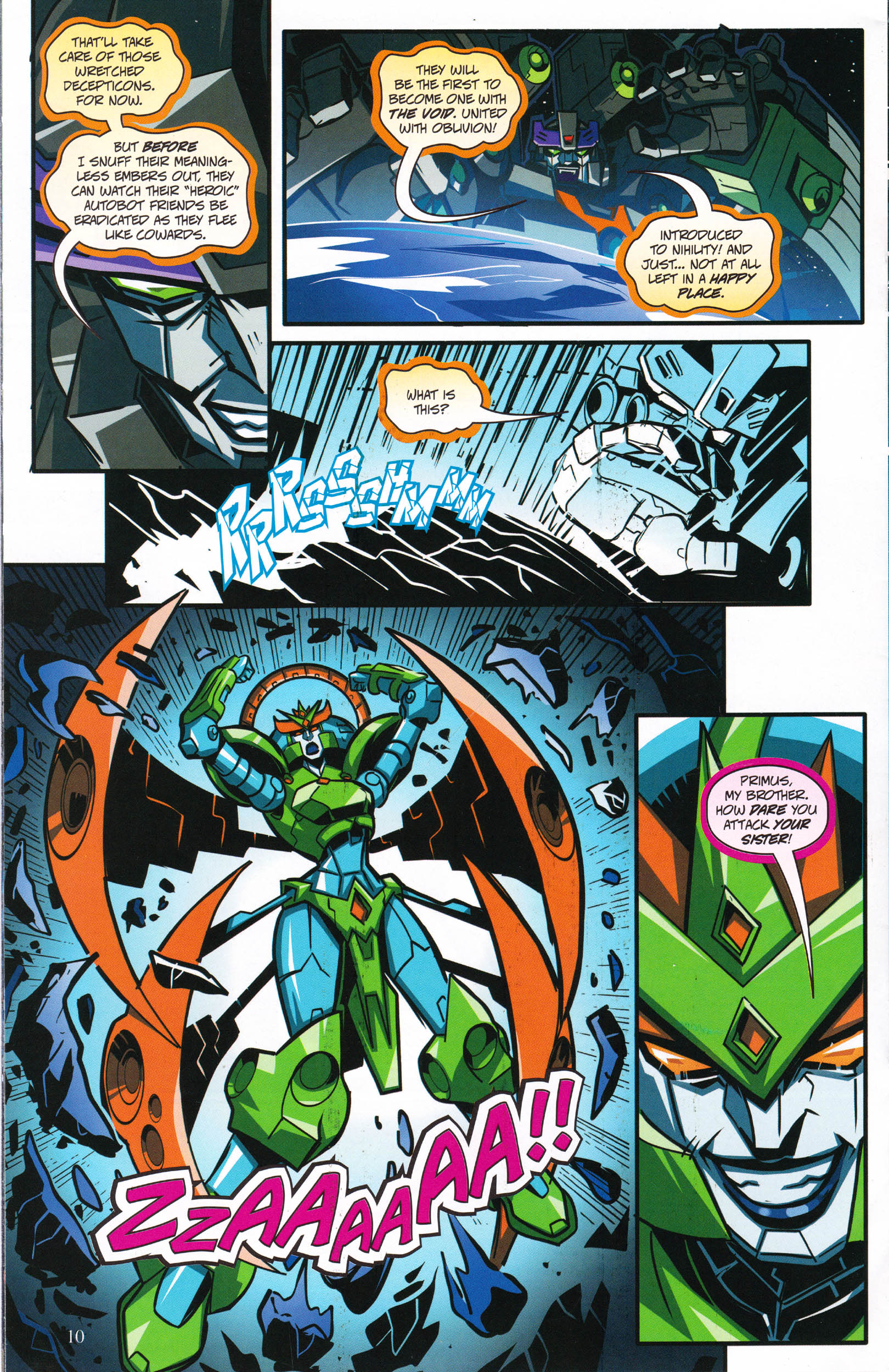Read online Transformers: Collectors' Club comic -  Issue #66 - 10