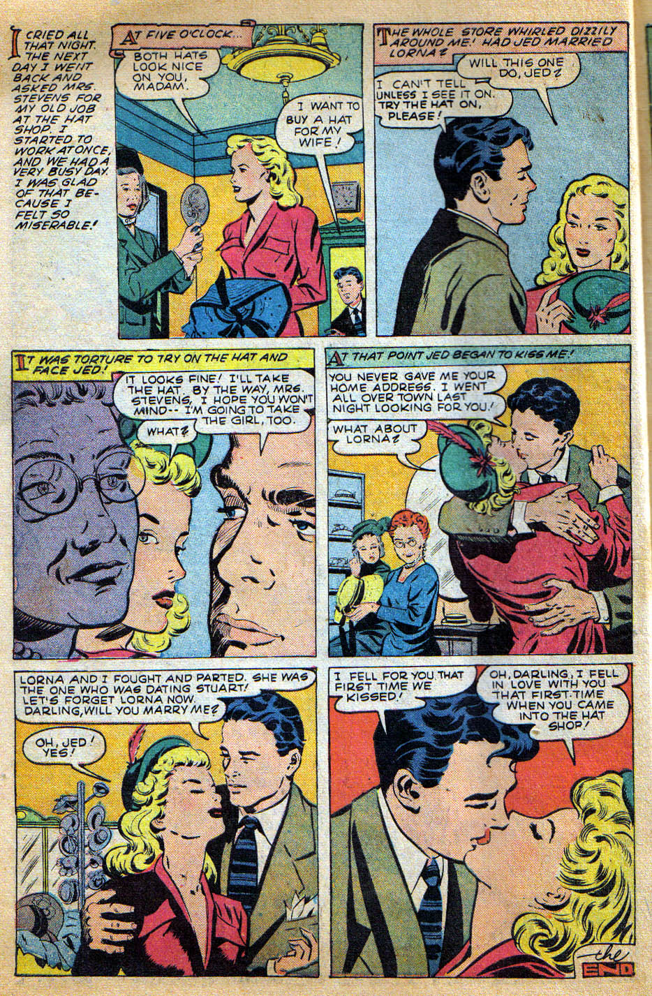 Read online Glamorous Romances comic -  Issue #48 - 10