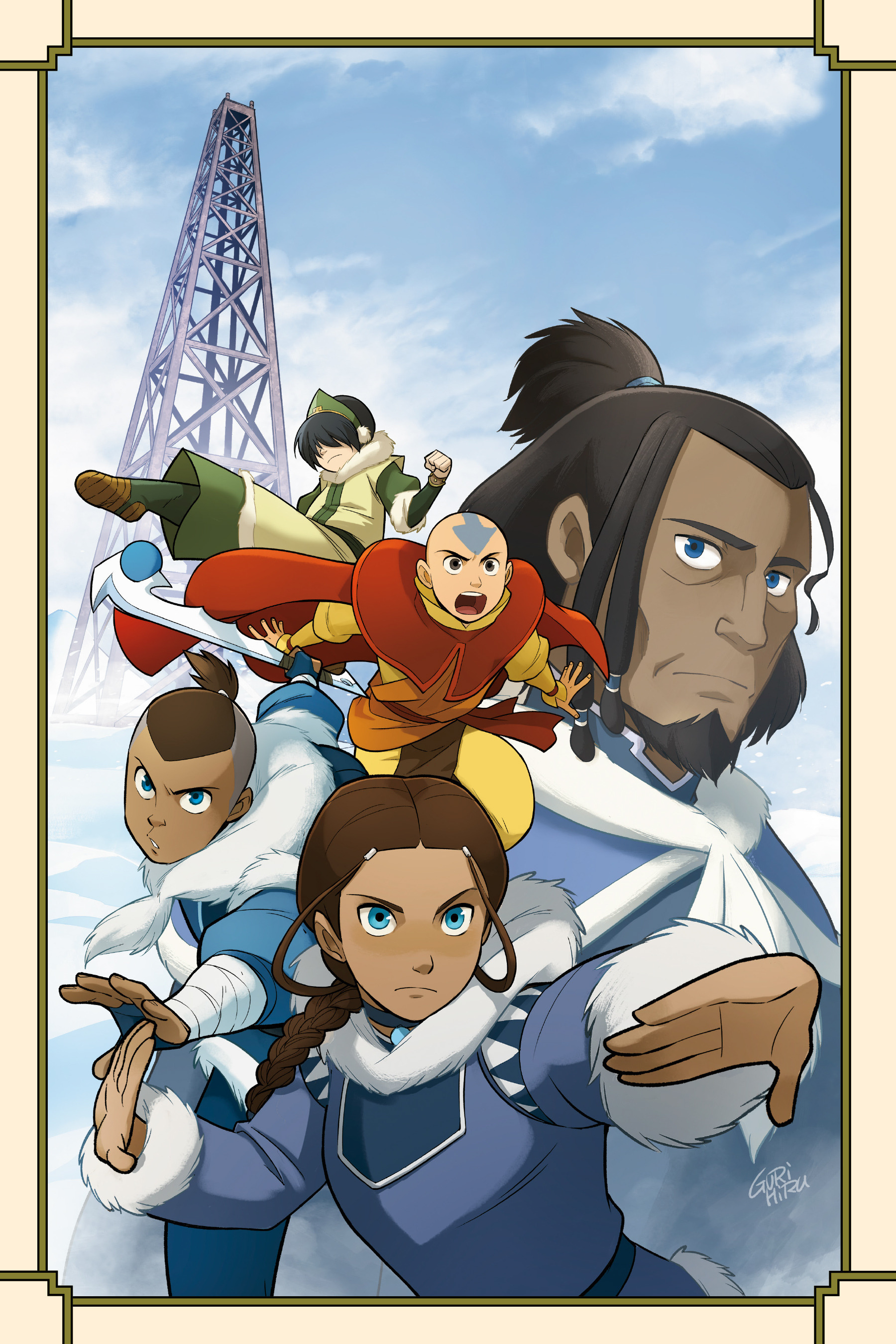 Read online Nickelodeon Avatar: The Last Airbender - North and South comic -  Issue #2 - 4