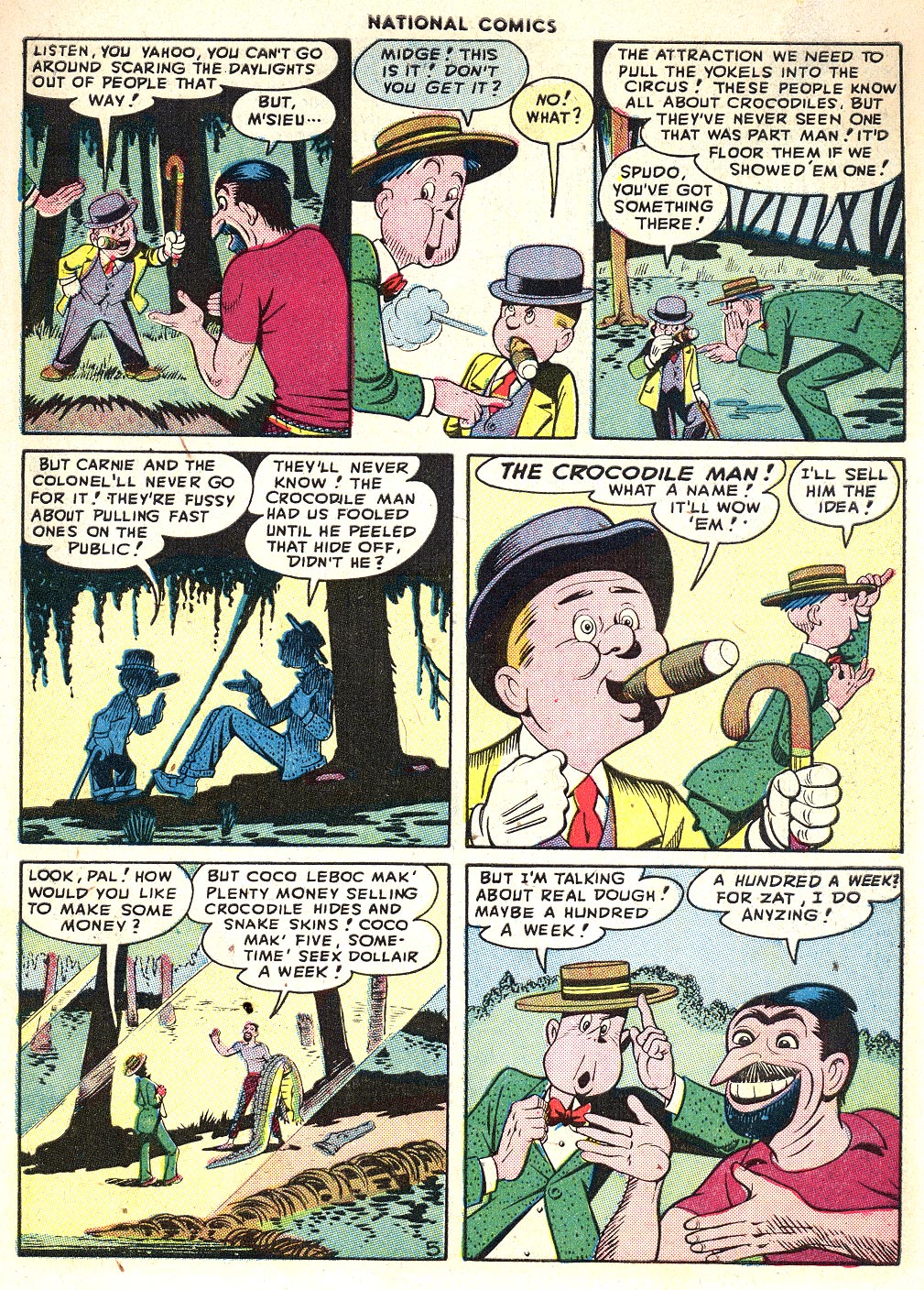 Read online National Comics comic -  Issue #62 - 7