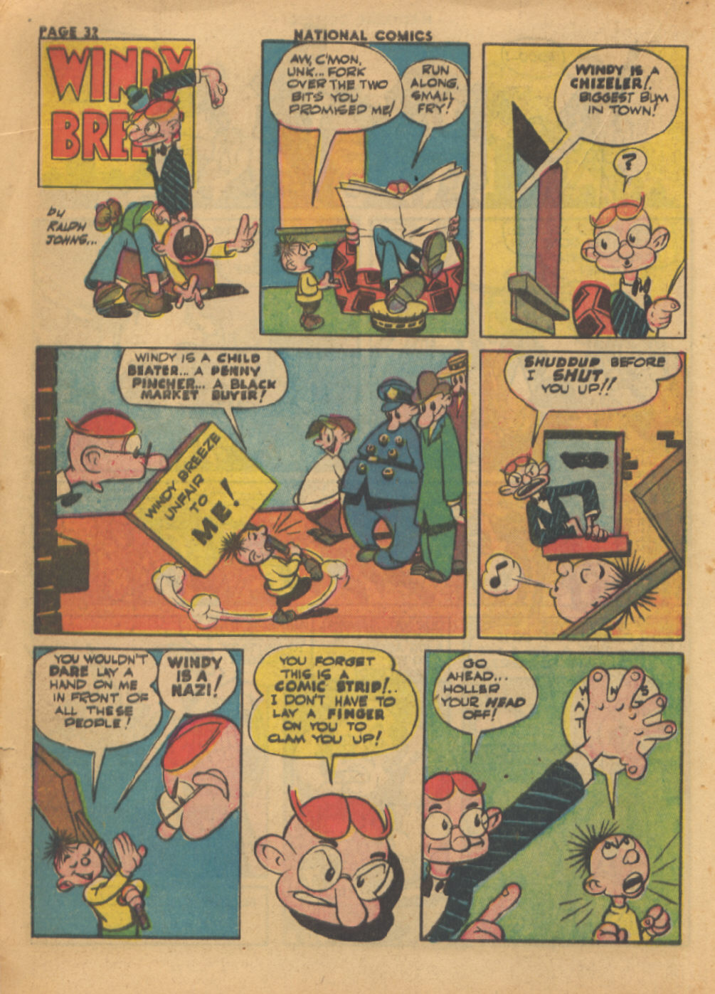 Read online National Comics comic -  Issue #34 - 34