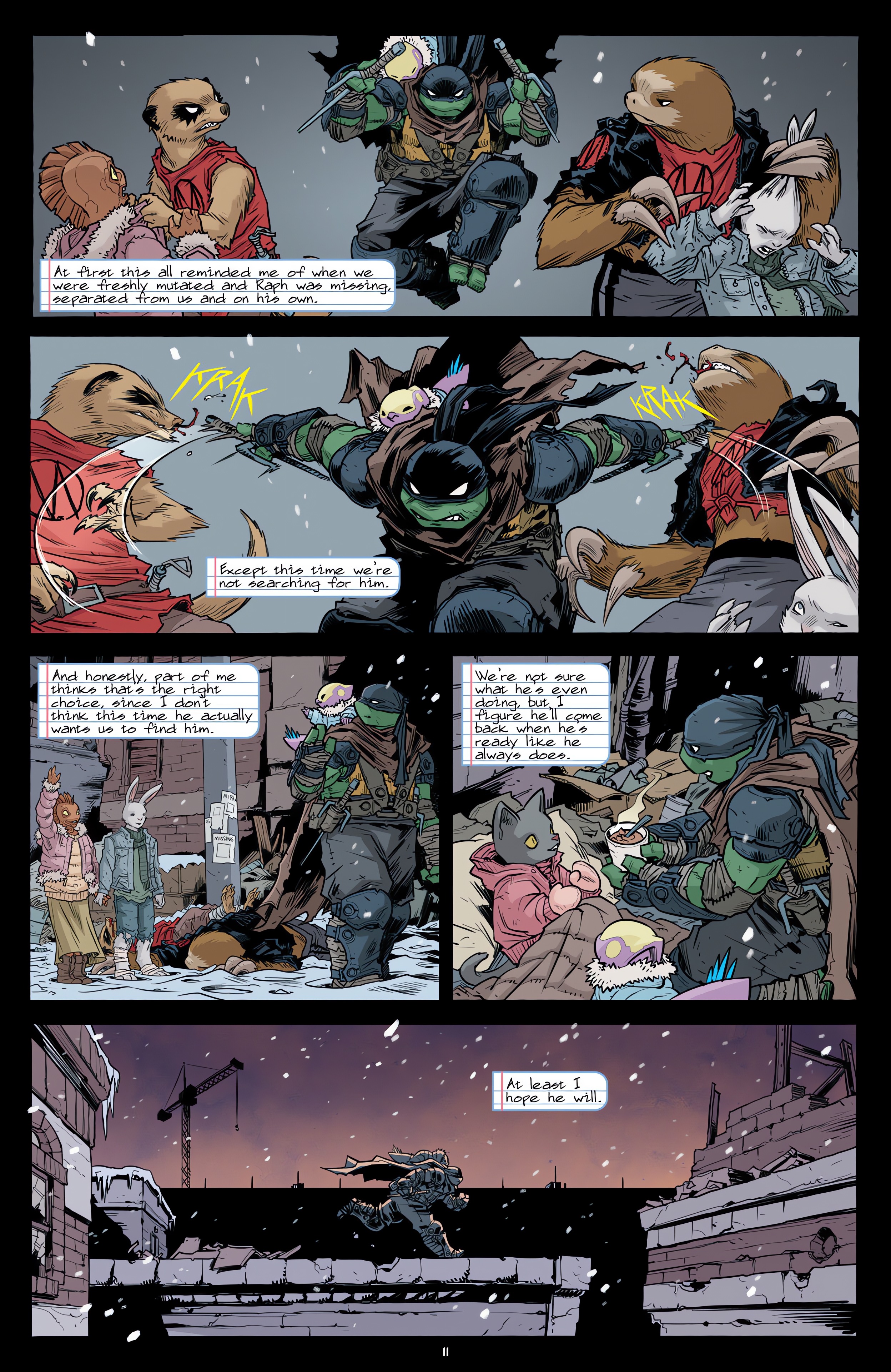 Read online Teenage Mutant Ninja Turtles: The IDW Collection comic -  Issue # TPB 14 (Part 1) - 11