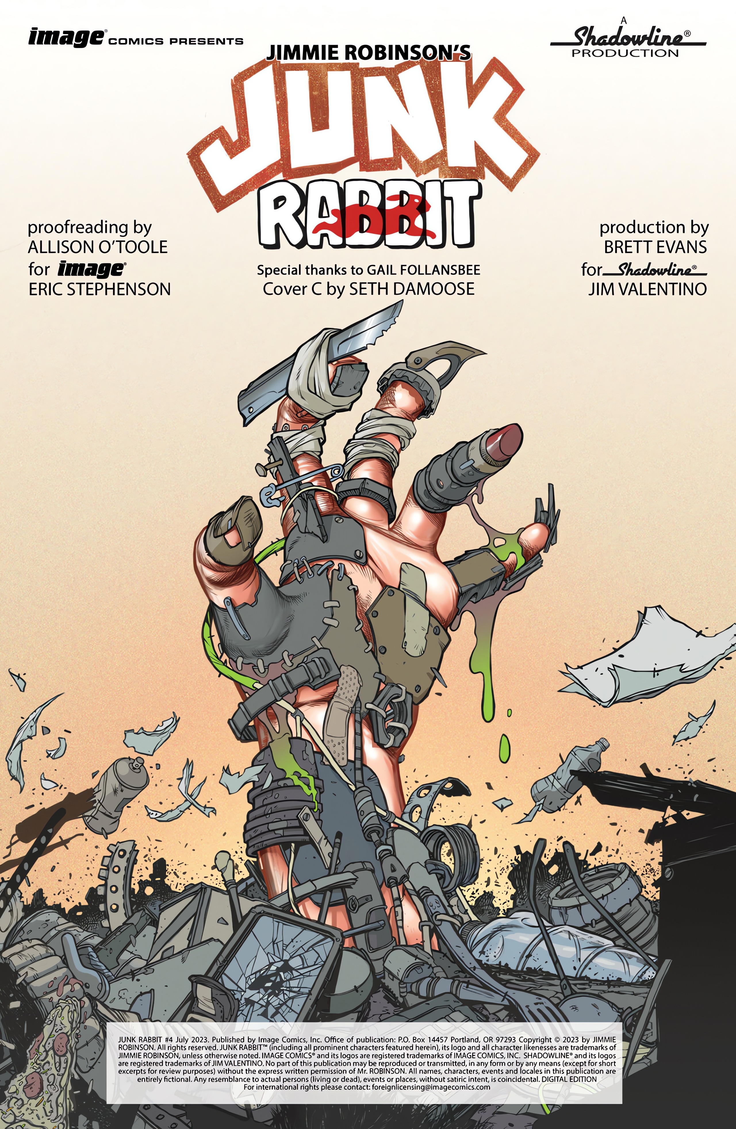 Read online Junk Rabbit comic -  Issue #4 - 2