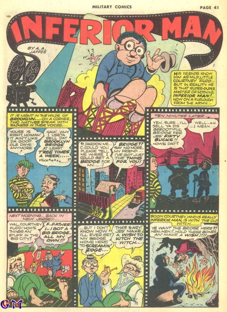 Read online Military Comics comic -  Issue #10 - 43