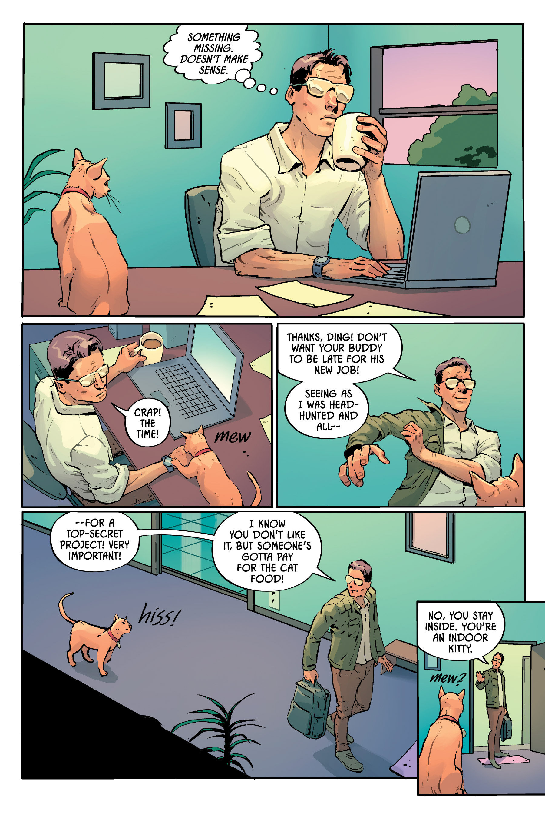Read online Angel Catbird comic -  Issue # TPB 1 - 13