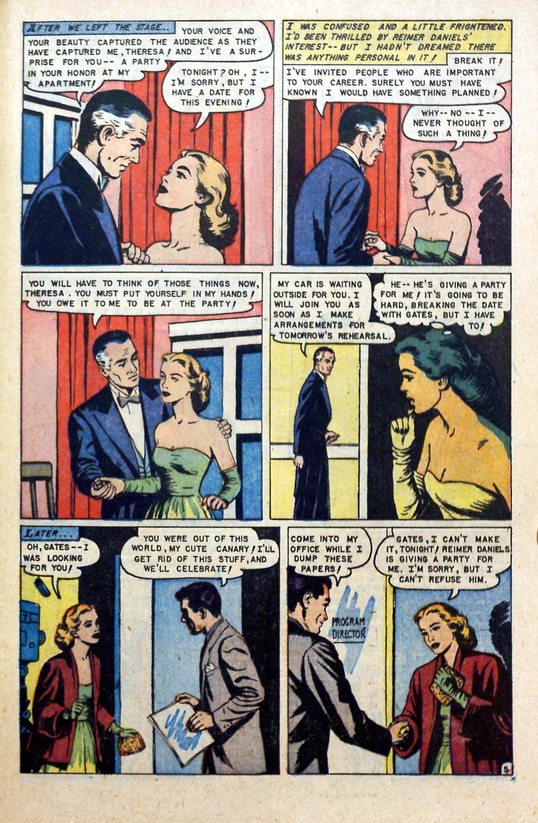 Read online Glamorous Romances comic -  Issue #68 - 21