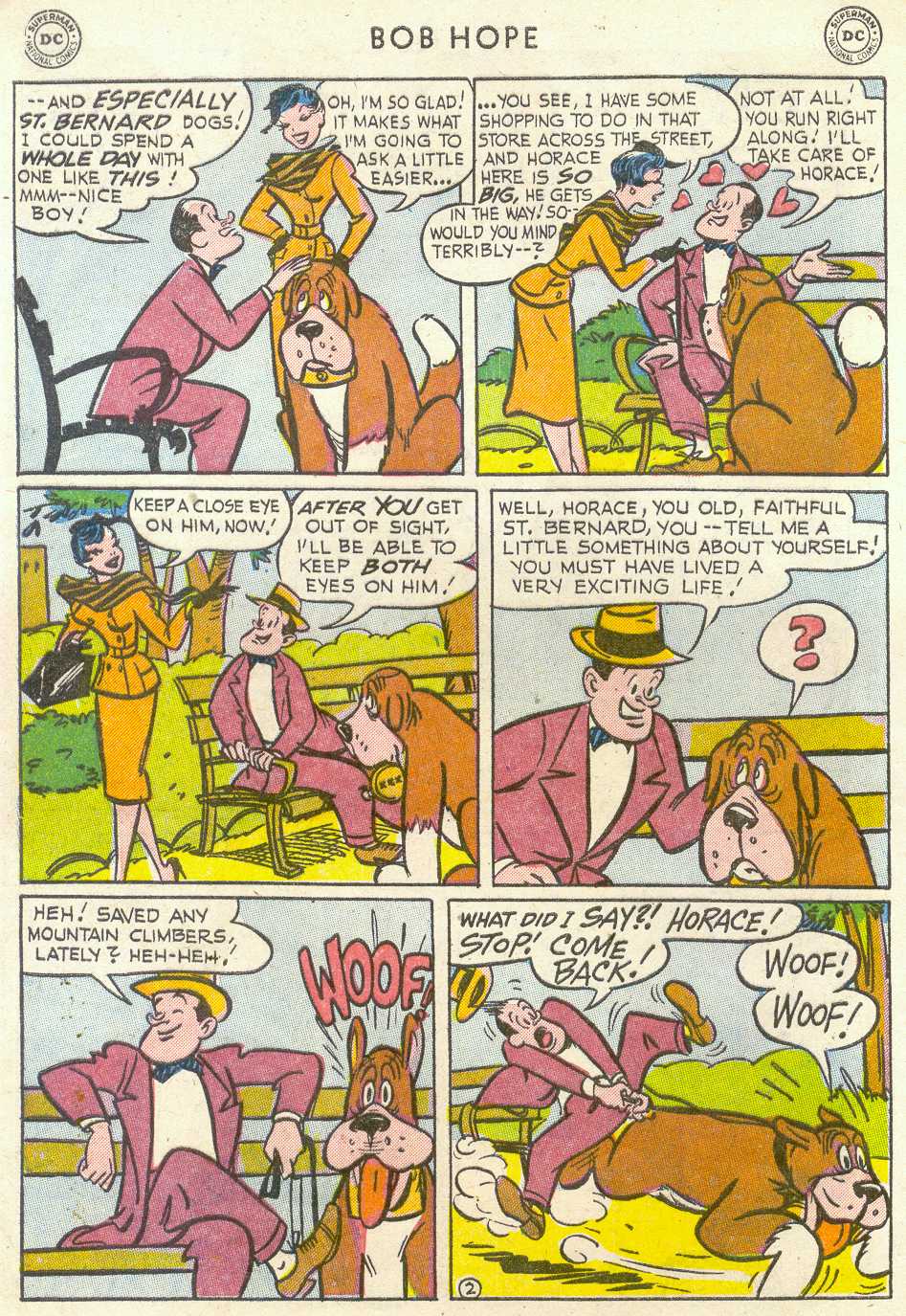 Read online The Adventures of Bob Hope comic -  Issue #31 - 4