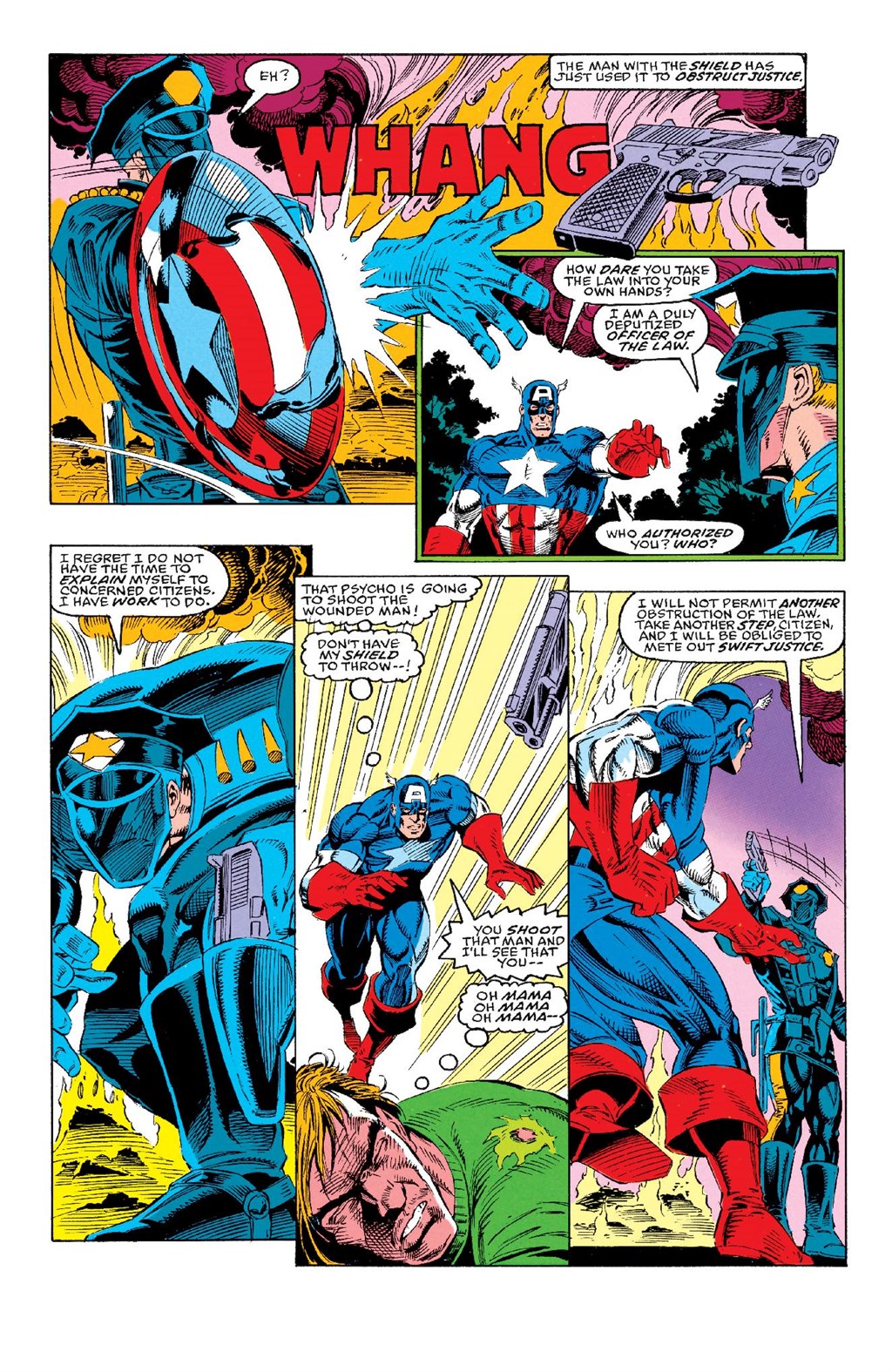 Read online Captain America Epic Collection comic -  Issue # TPB Fighting Chance (Part 4) - 32