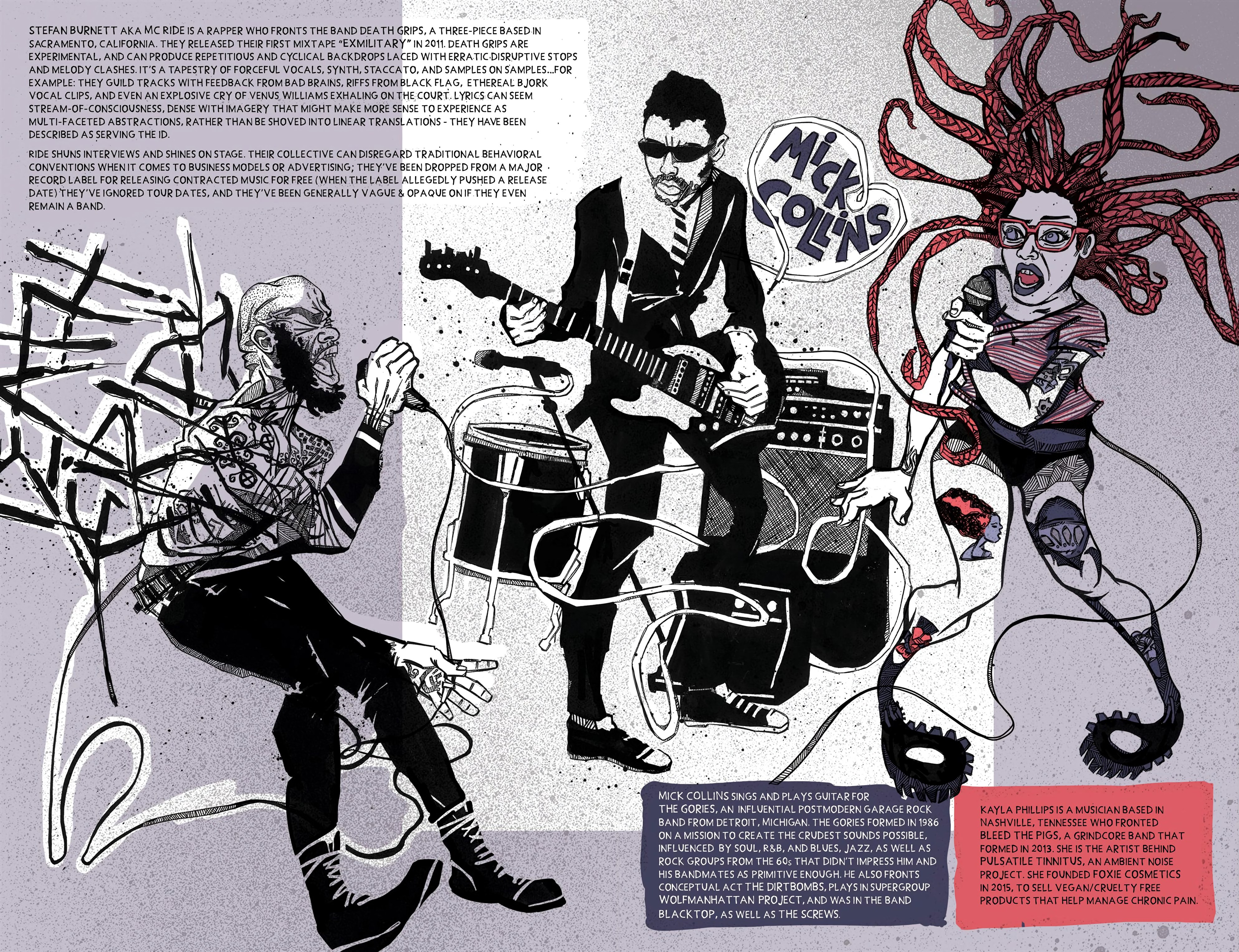 Read online The Secret History of Black Punk: Record Zero comic -  Issue # Full - 28