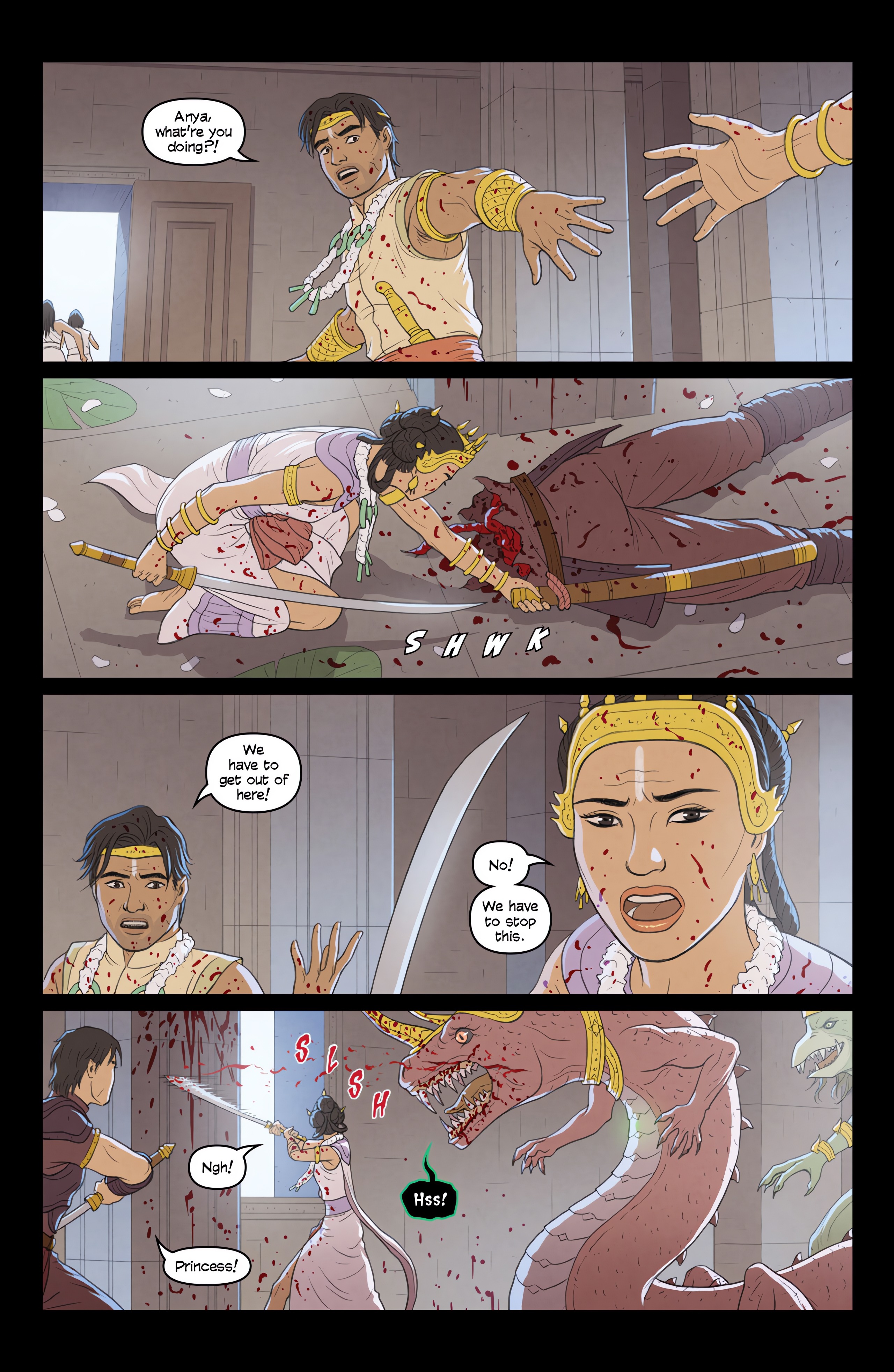 Read online Quest comic -  Issue #1 - 9