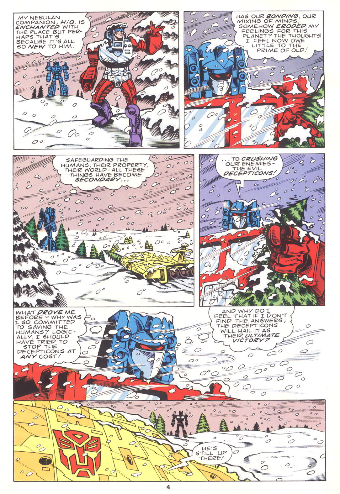 Read online The Transformers (UK) comic -  Issue #198 - 4